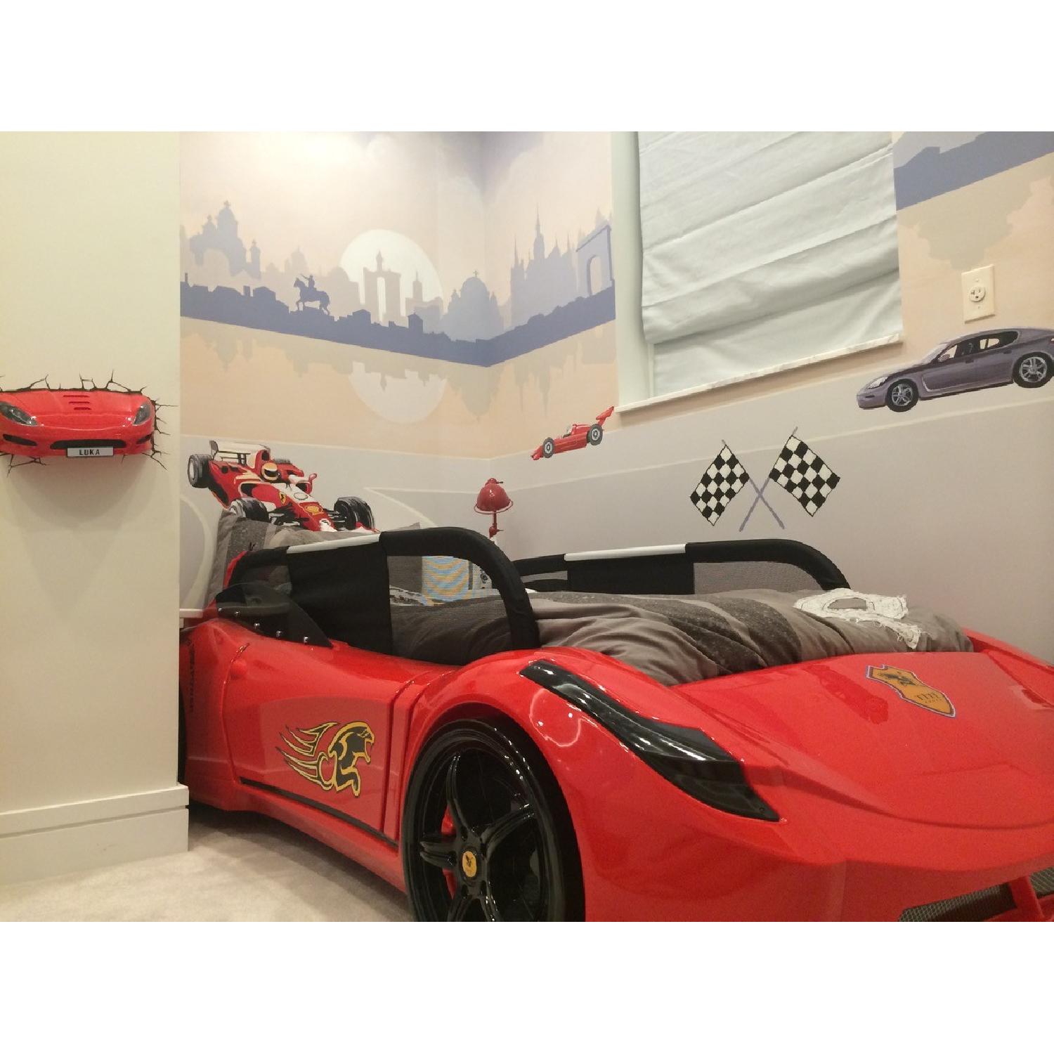 Spyder Race Car Kids Bed AptDeco