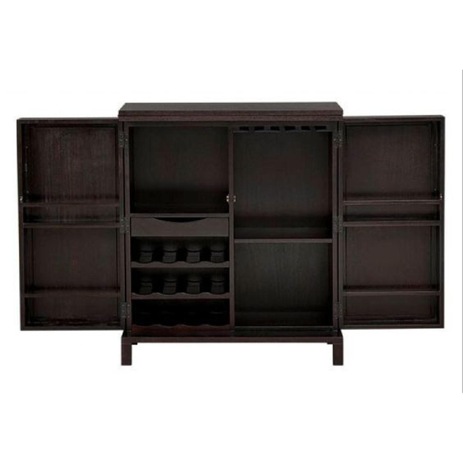 Crate & Barrel Kenton Bar Cabinet - image-4
