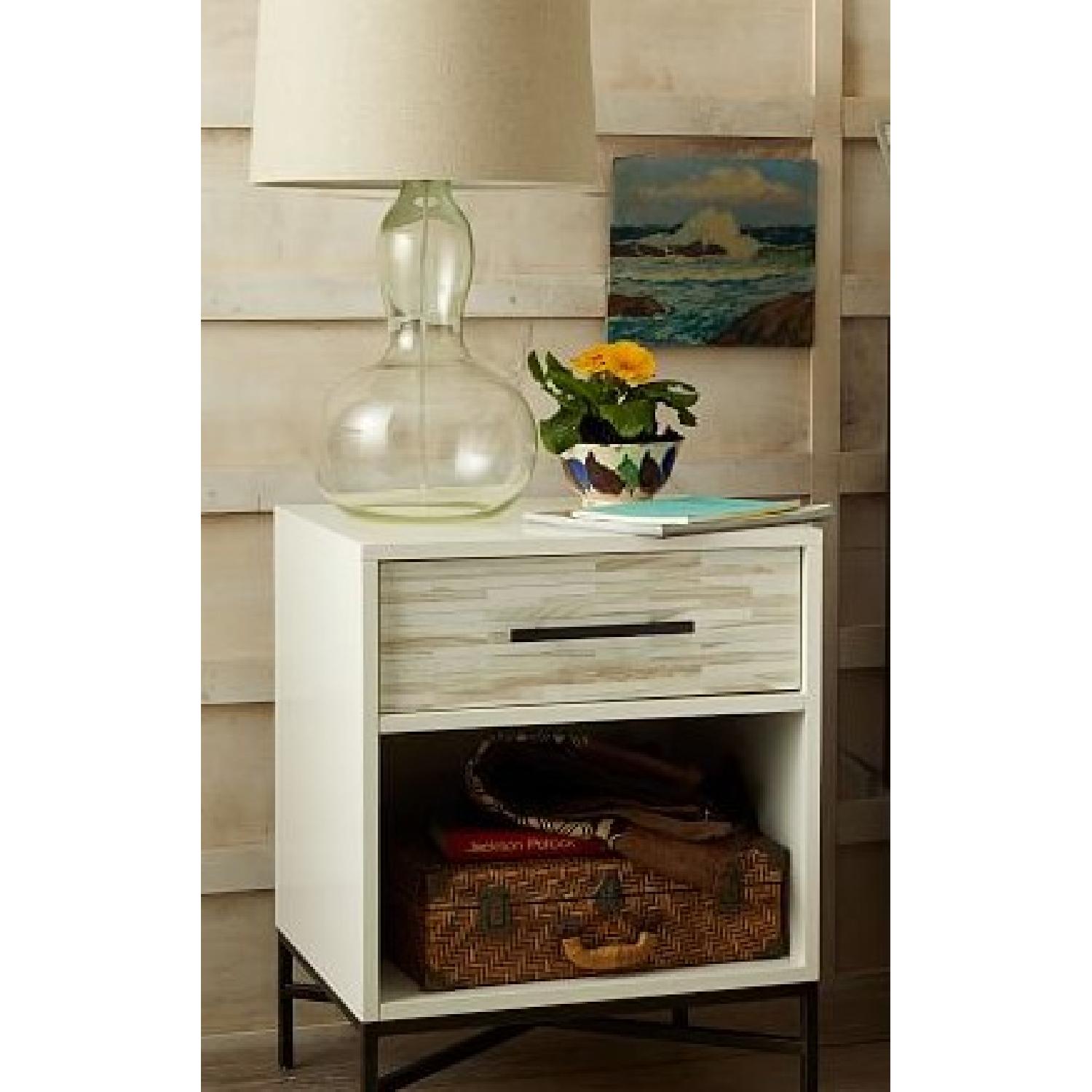 West Elm Tiled Nightstand - image-1