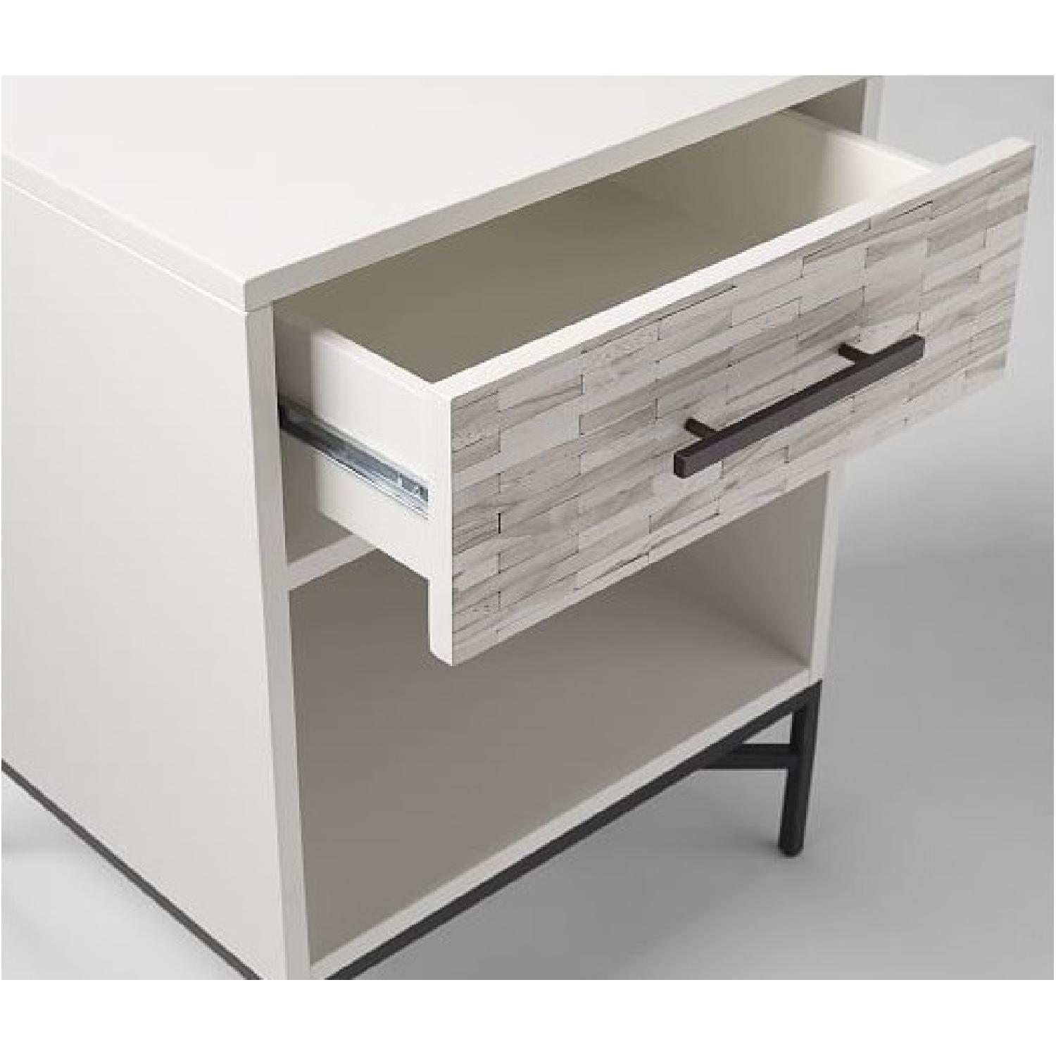 West Elm Tiled Nightstand - image-2