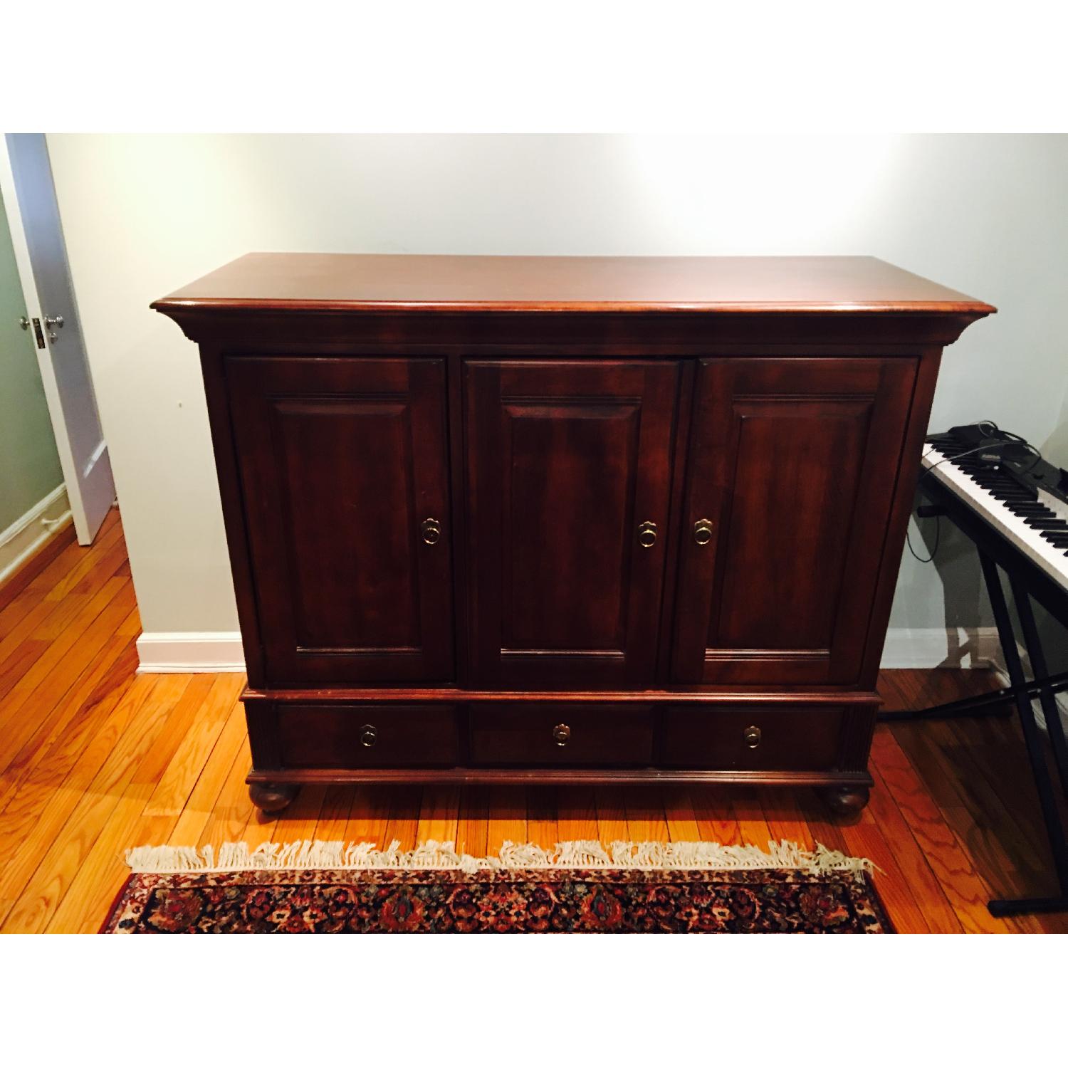 Ethan Allen Entertainment Center - image-1