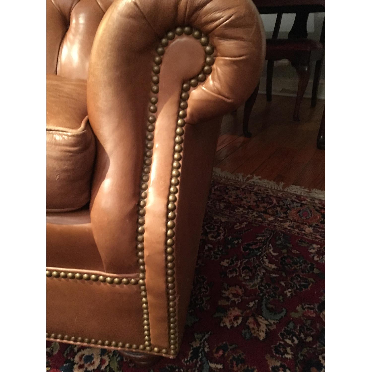Hancock & Moore Tufted Leather Chair - image-3