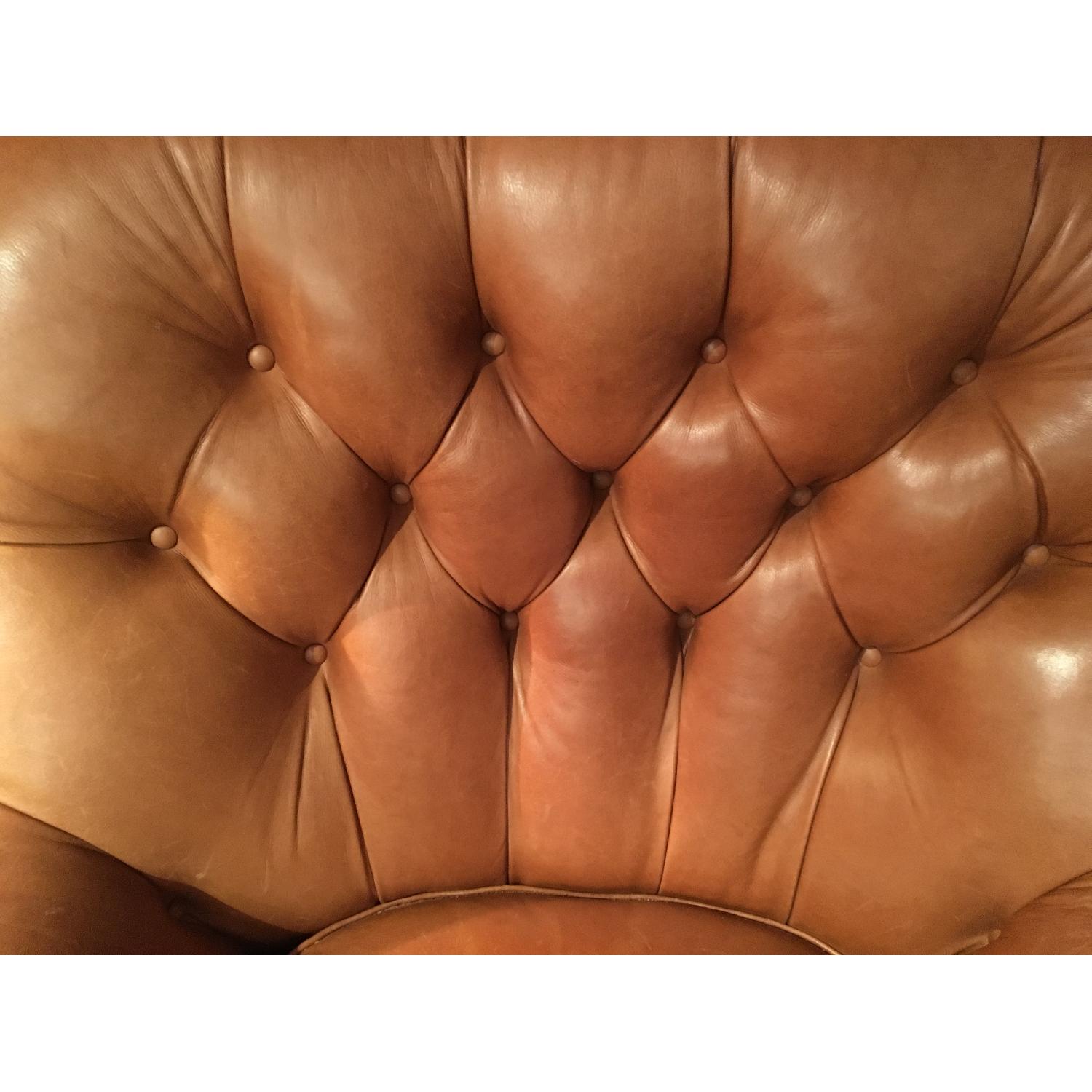 Hancock & Moore Tufted Leather Chair - image-4