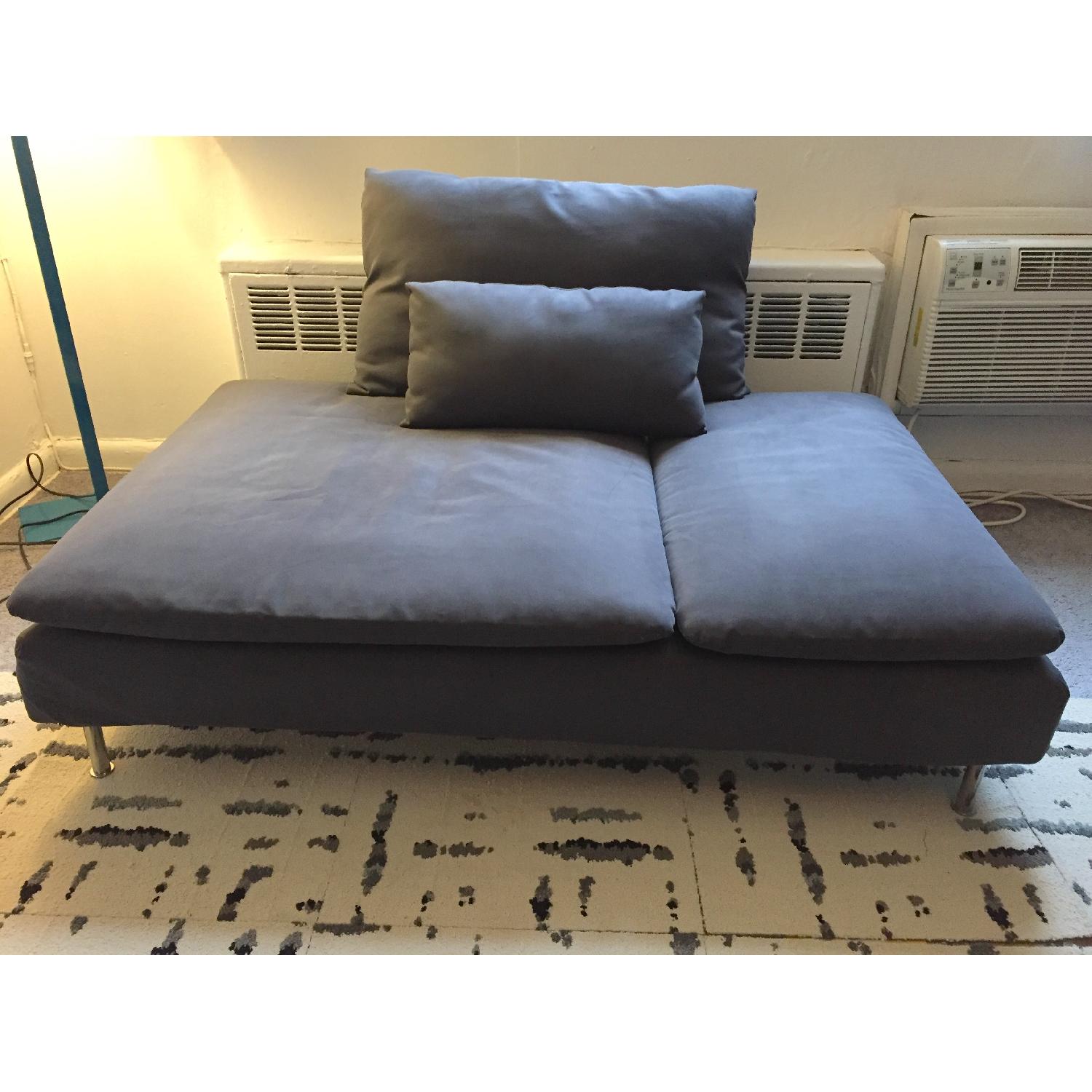 Ikea Soderhamn Chaise in Grey - image-1