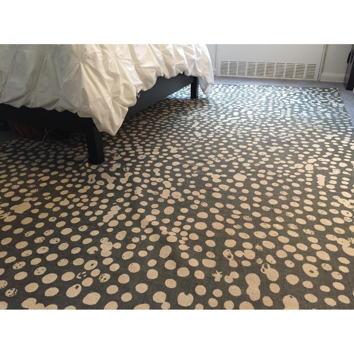 Crate & Barrel Larger Splatter Rug - image-2