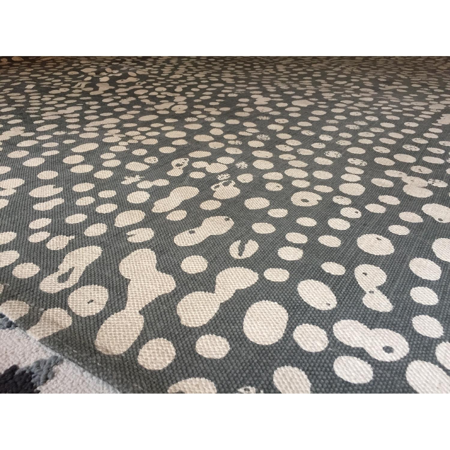 Crate & Barrel Larger Splatter Rug - image-4