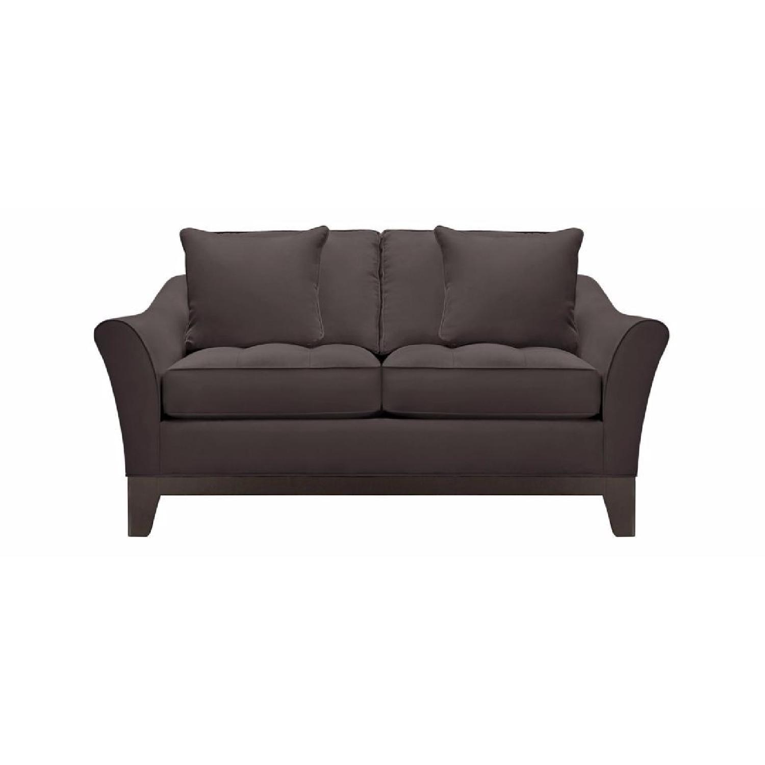 H.M. Richards Rory Microfiber Loveseat - image-1