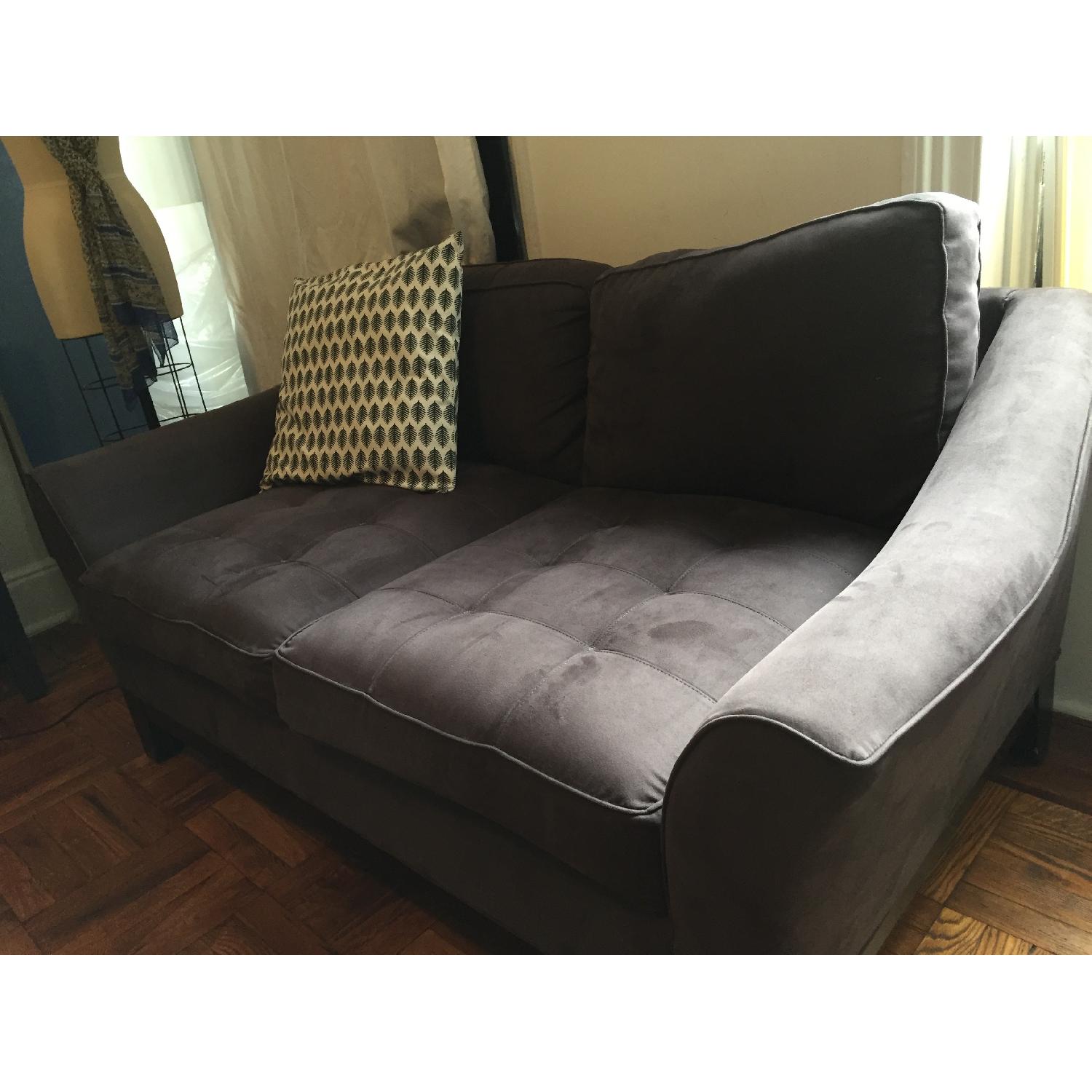 H.M. Richards Rory Microfiber Loveseat - image-2