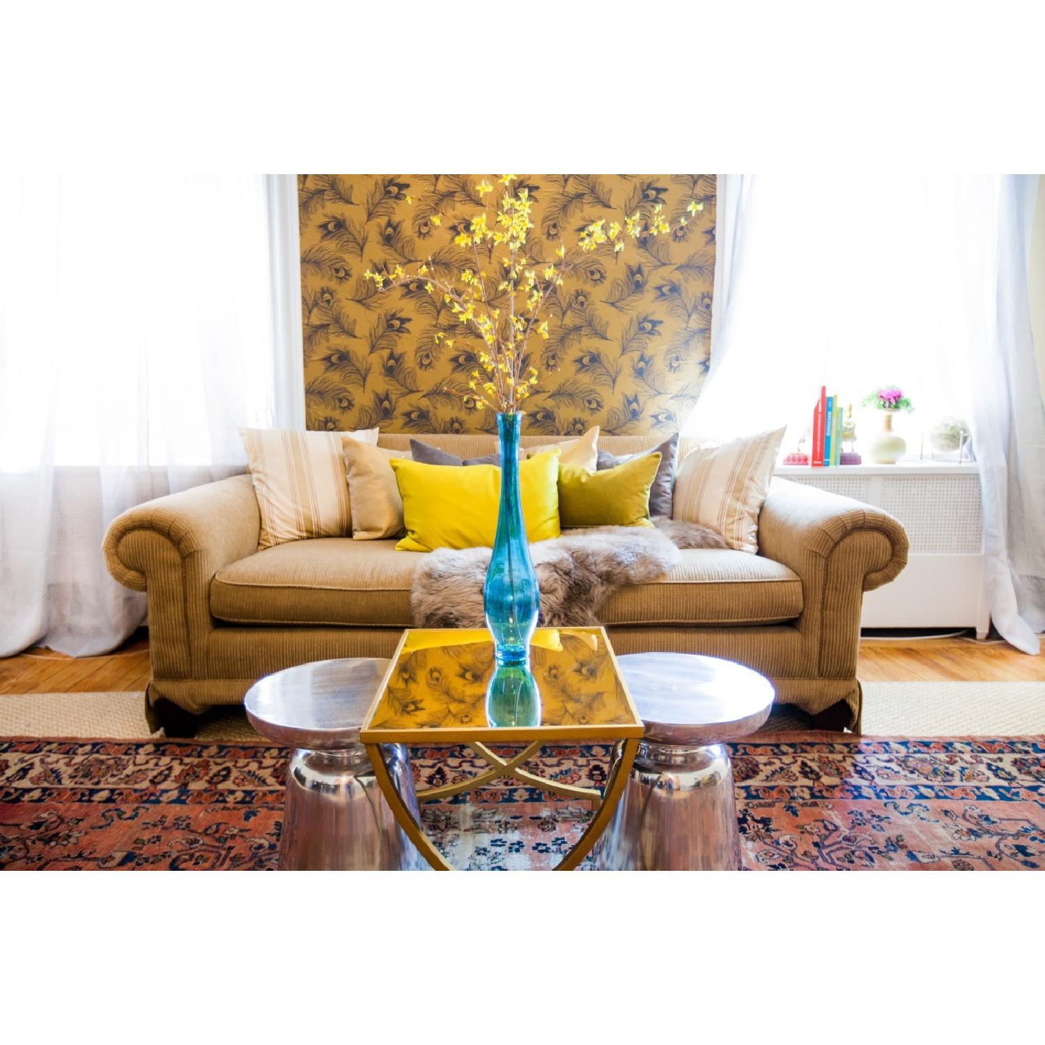 Beige Sleeper Sofa - image-1