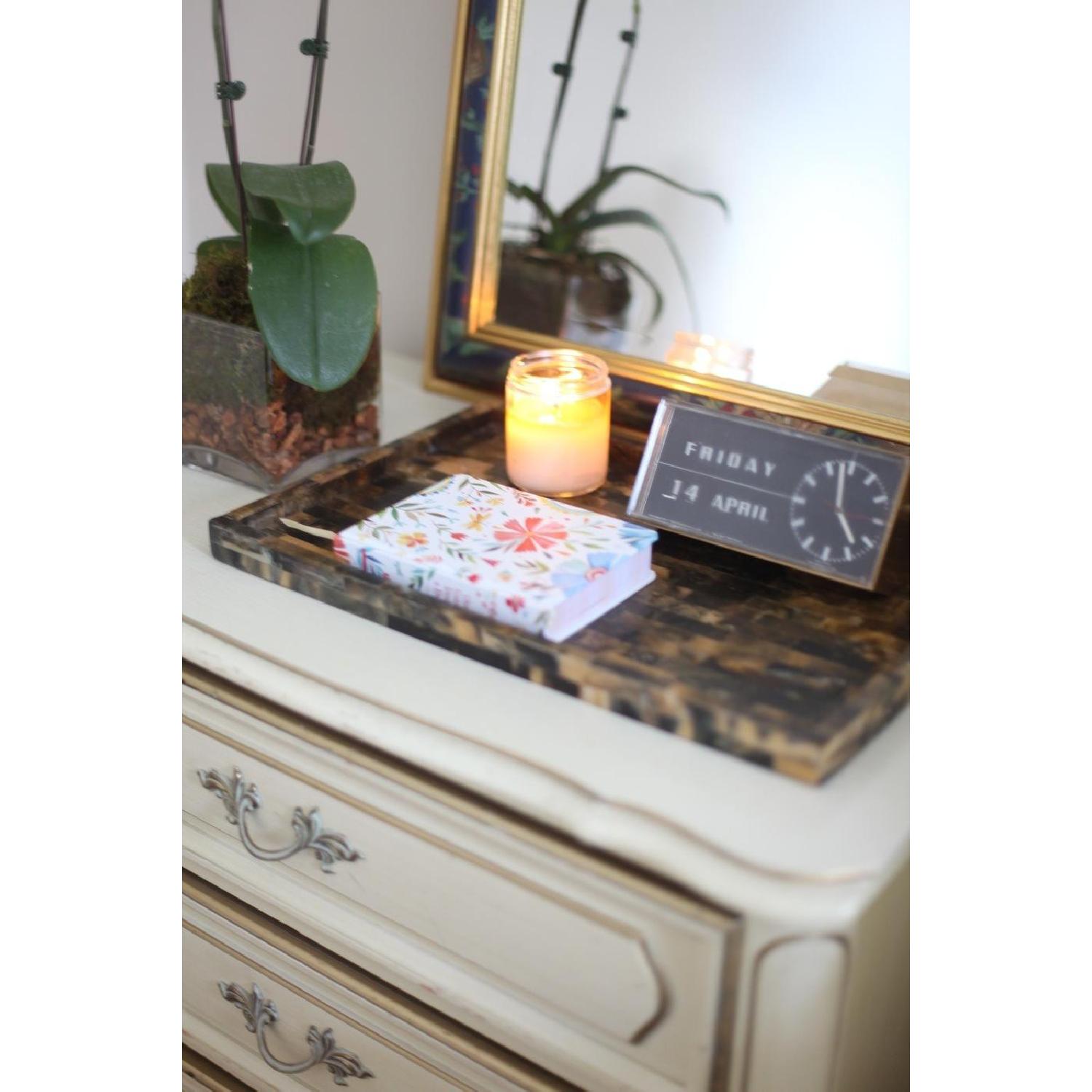 Bedside Table w/ Storage + Six Drawer Dresser - image-2