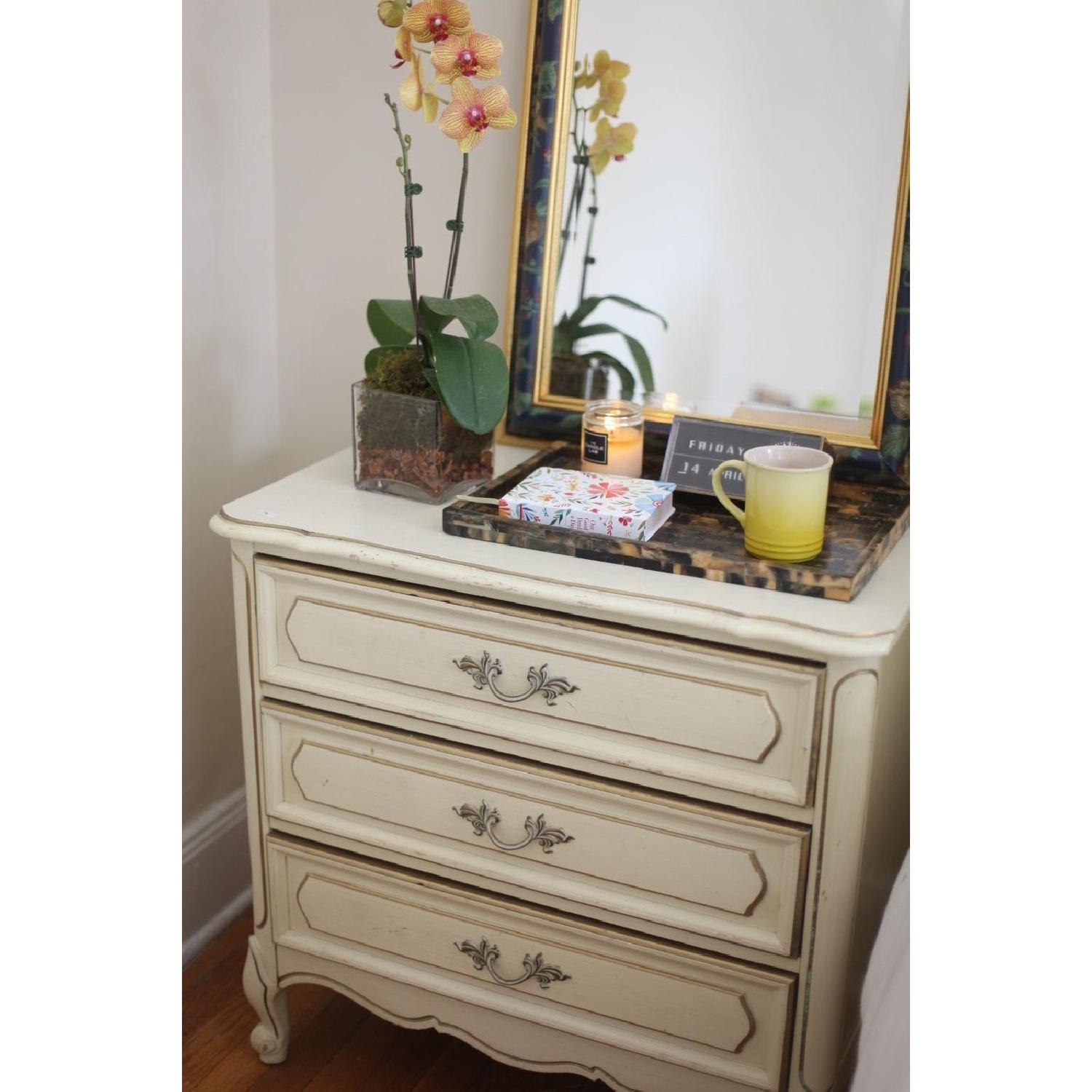 Bedside Table w/ Storage + Six Drawer Dresser - image-4