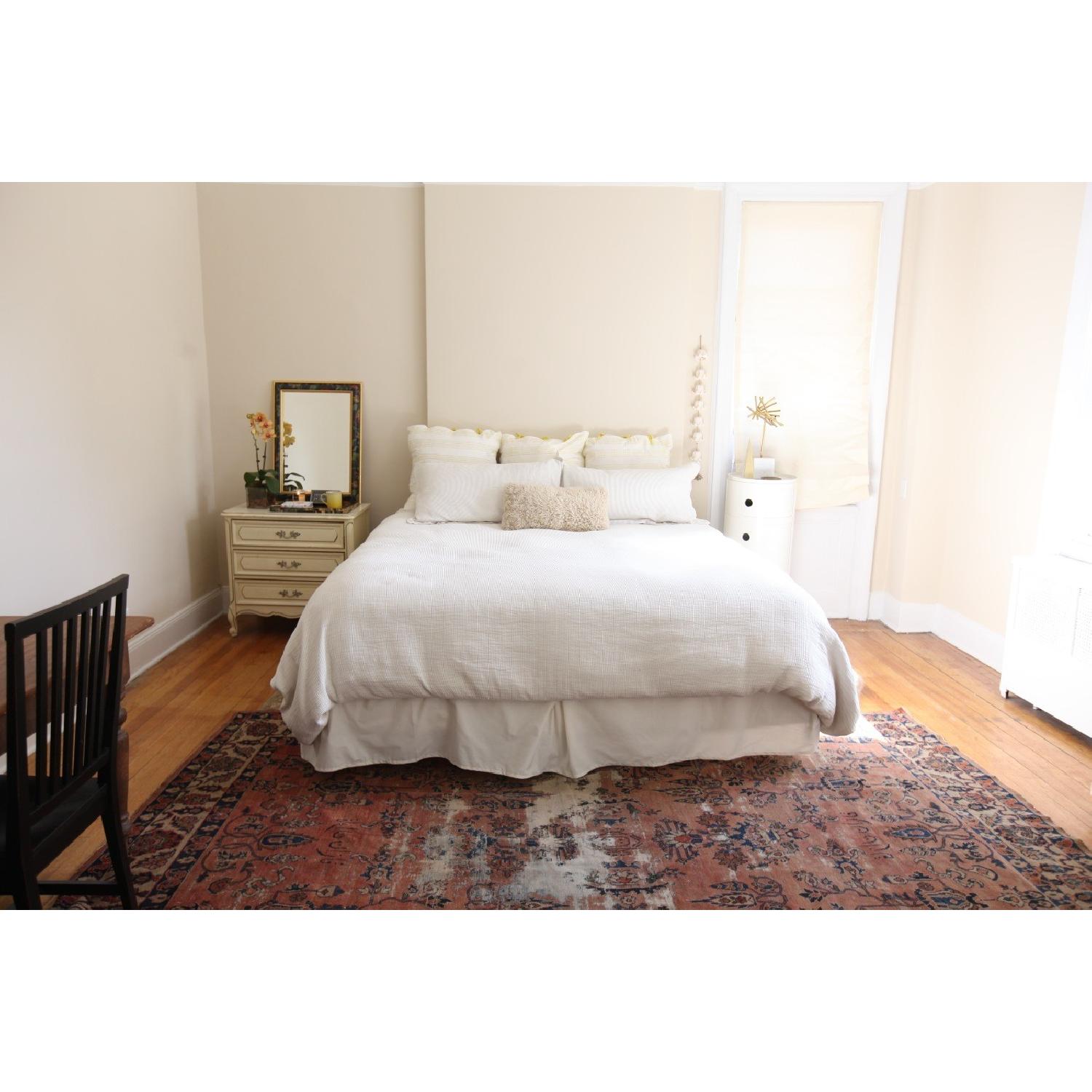 Bedside Table w/ Storage + Six Drawer Dresser - image-5