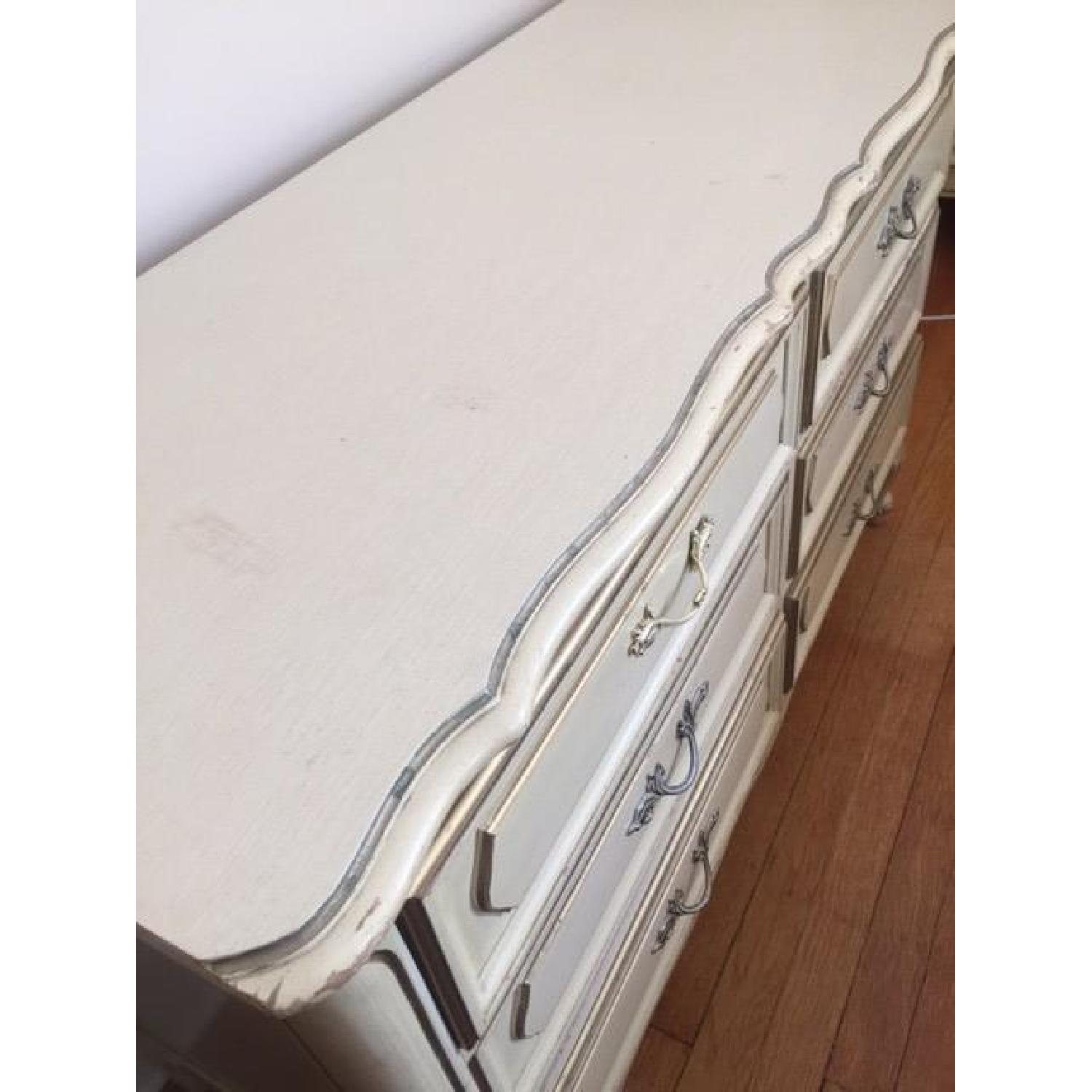 Bedside Table w/ Storage + Six Drawer Dresser - image-7