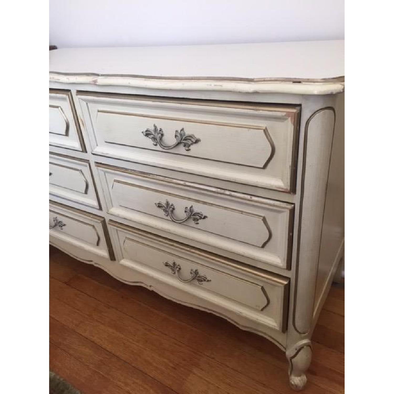 Bedside Table w/ Storage + Six Drawer Dresser - image-8