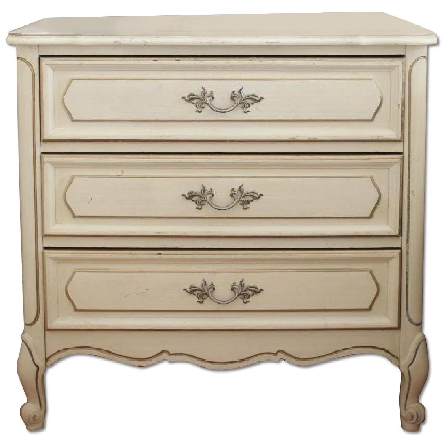Bedside Table w/ Storage + Six Drawer Dresser - image-9