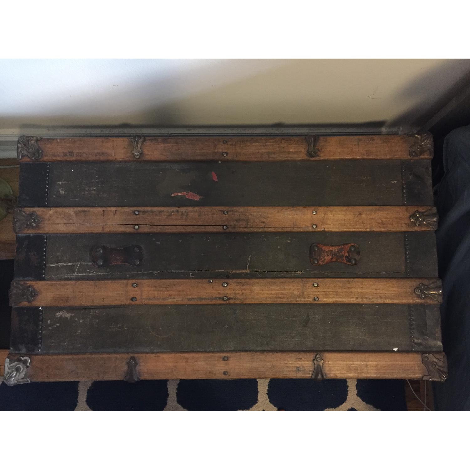 Henry Likly & Co. Antique Trunk - image-2