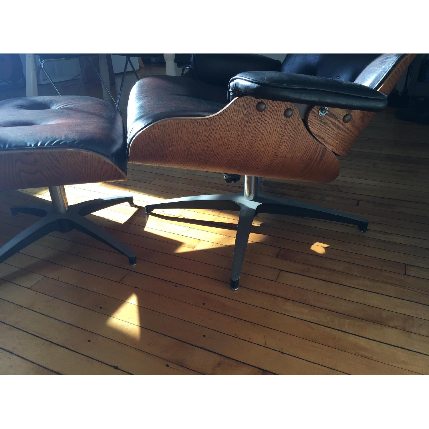 Period Replica Eames Lounge Chair & Ottoman - image-4