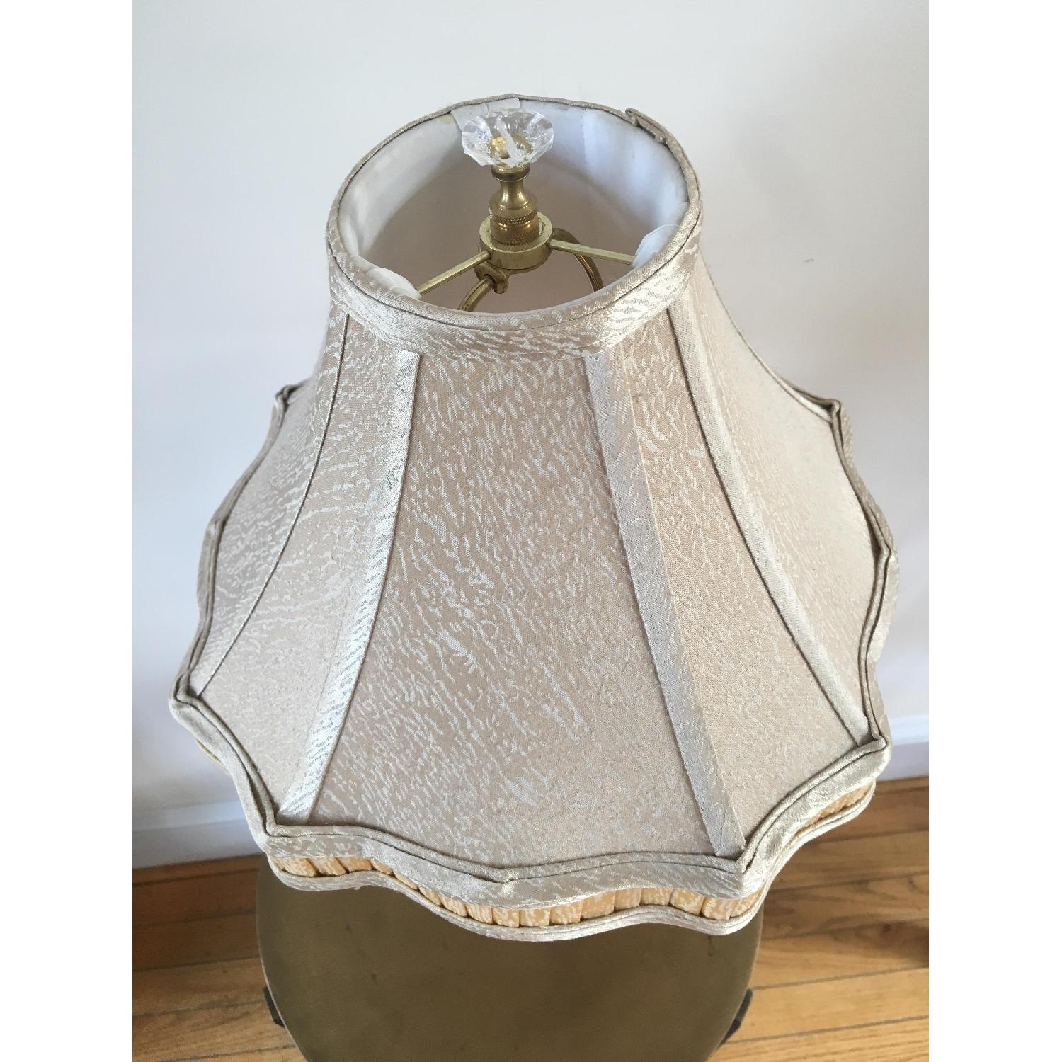 Fragonard French Courting Urn Lamp w/ Shade - image-5