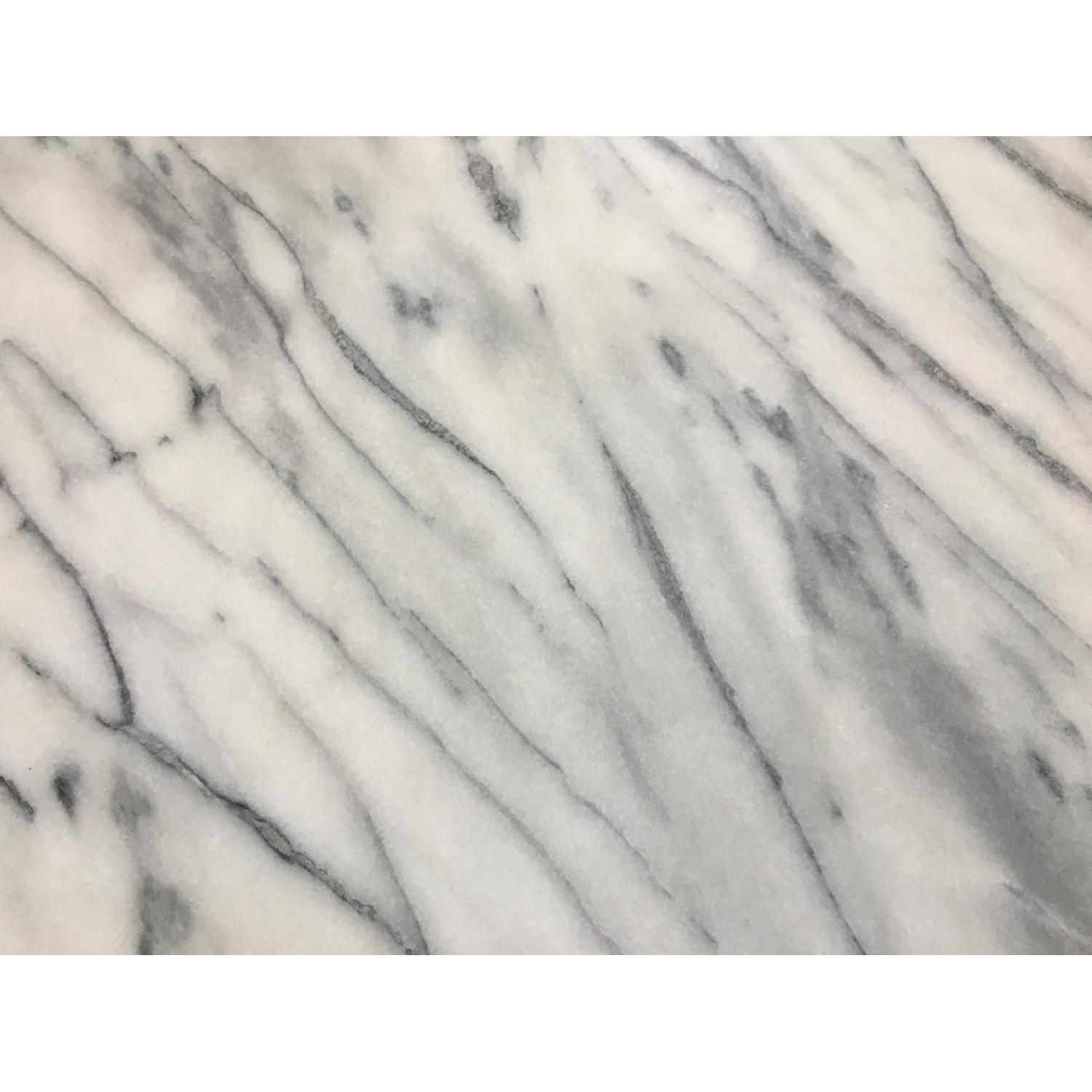 West Elm Box Frame Marble Coffee Table - image-1