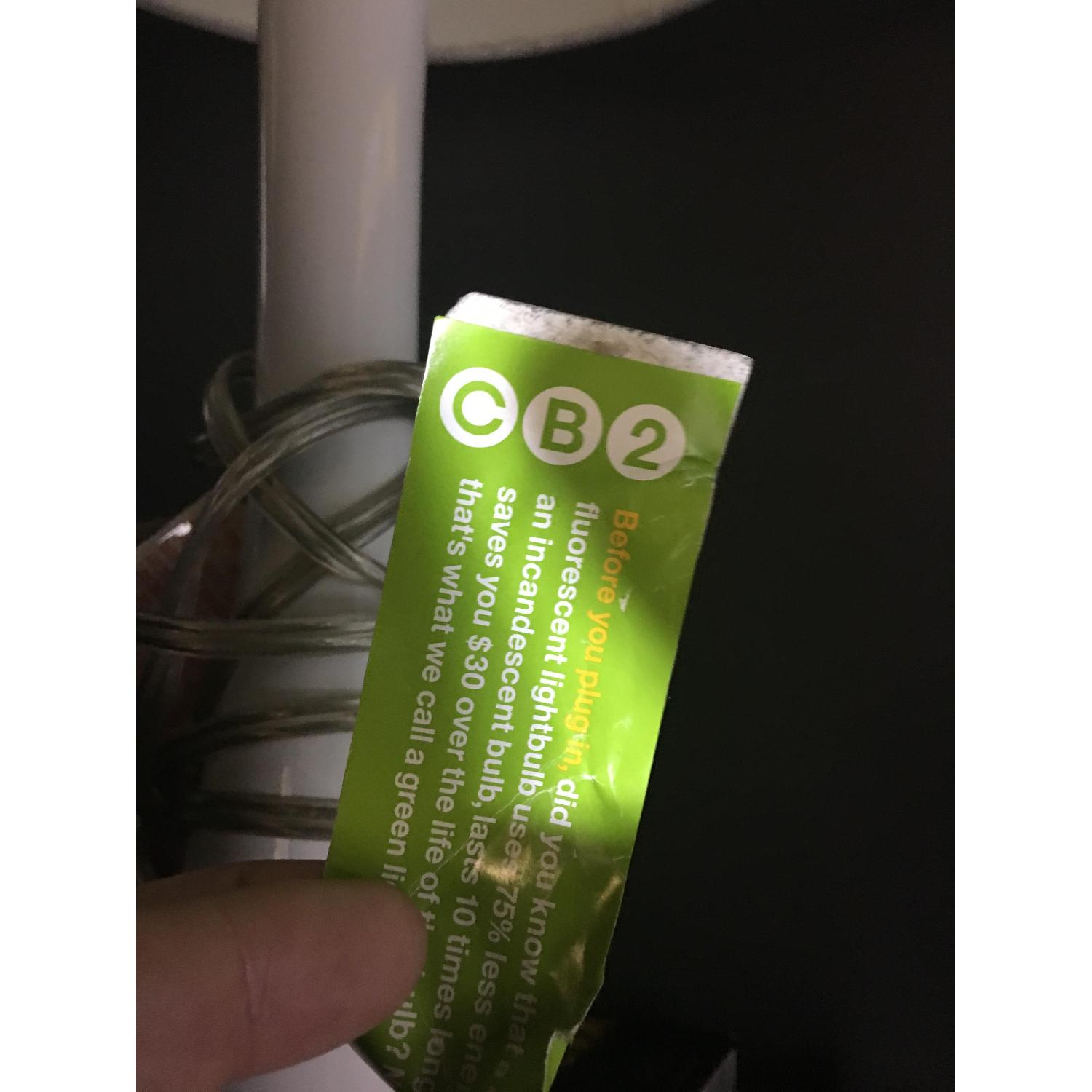 CB2 White Table Lamps - image-3