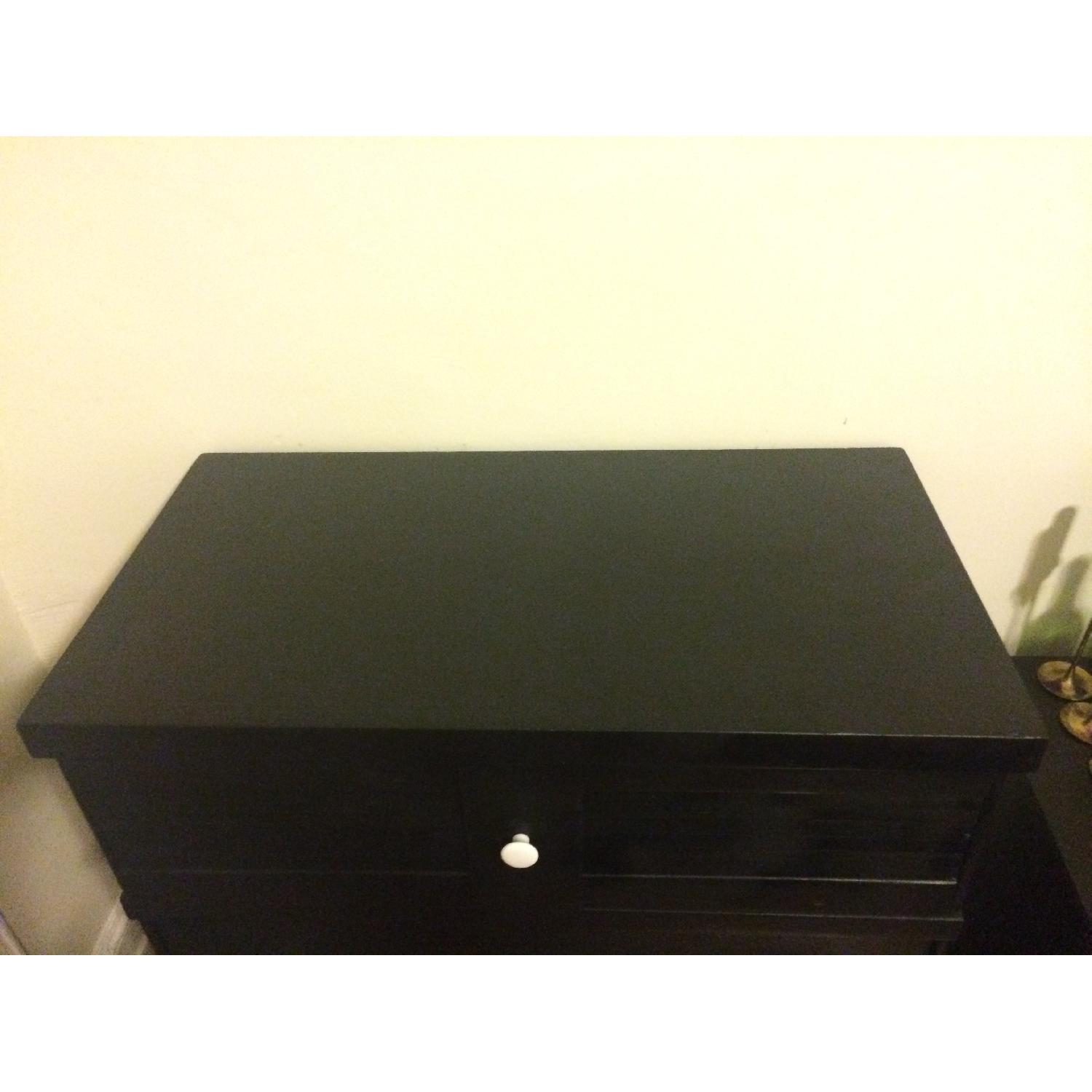 Black Solid Wood Dresser - image-4