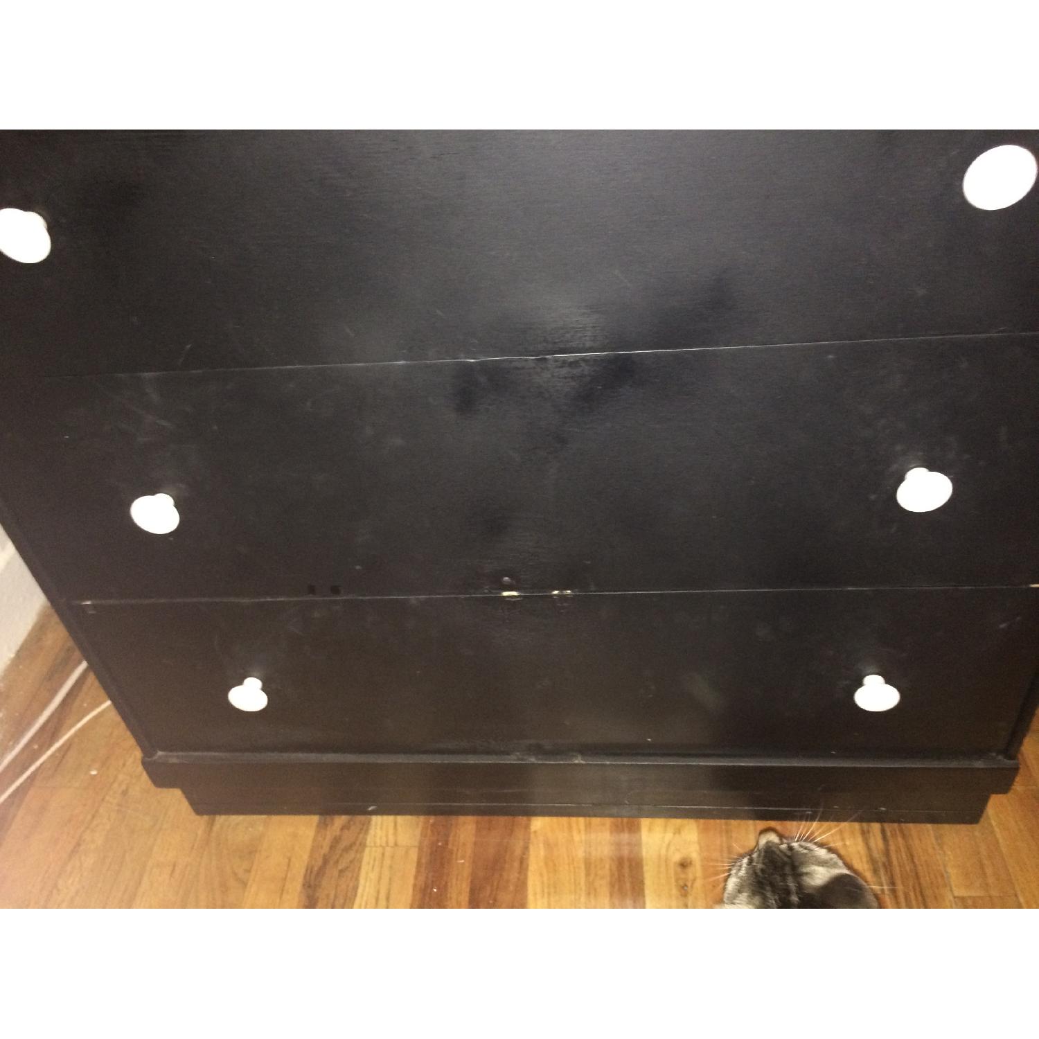 Black Solid Wood Dresser - image-7