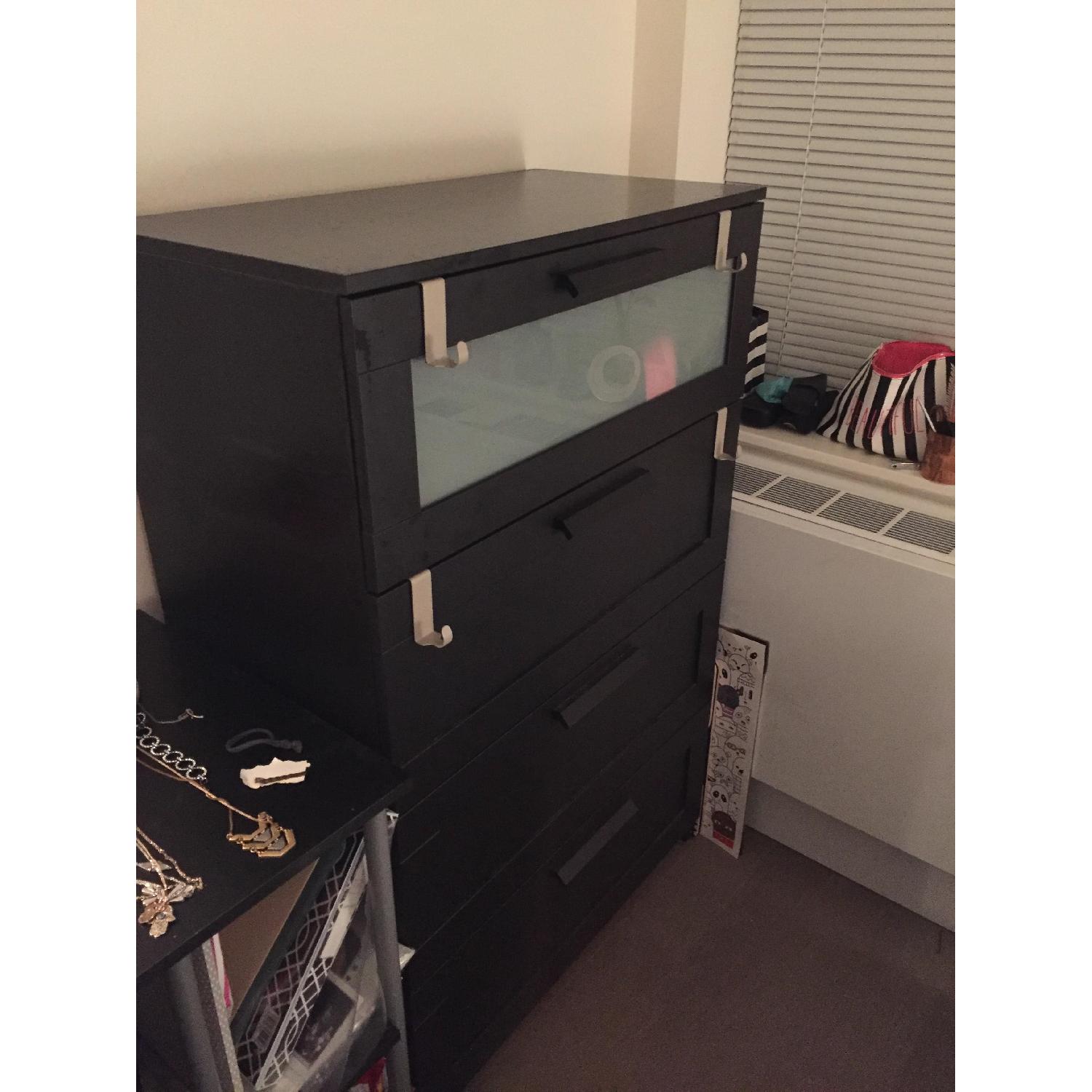 IKEA BRIMNES ブラック木製チェスト 楽天市場】[IKEA/イケア/通販]BRIMNES ブリムネス チェスト