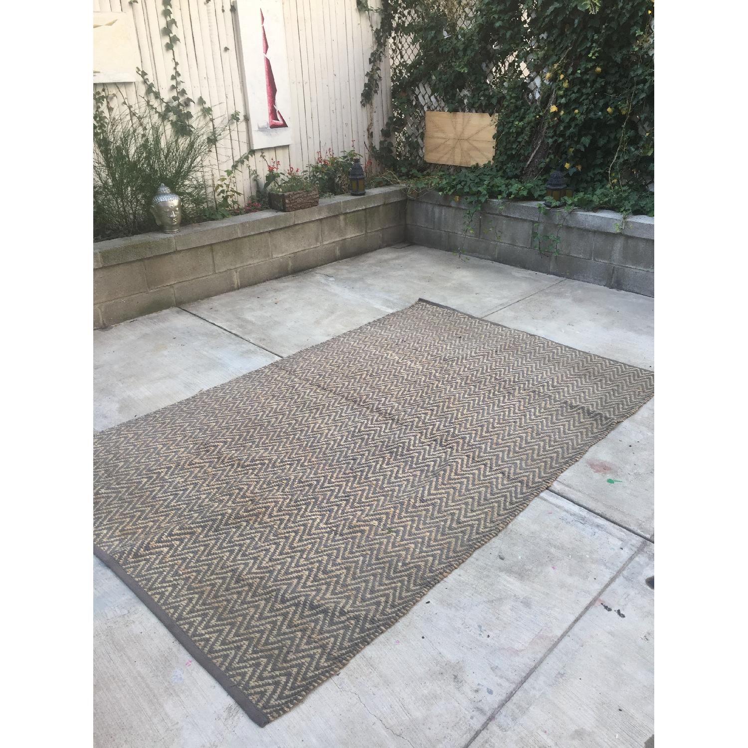 Crate & Barrel Natural Jute Rug - image-2