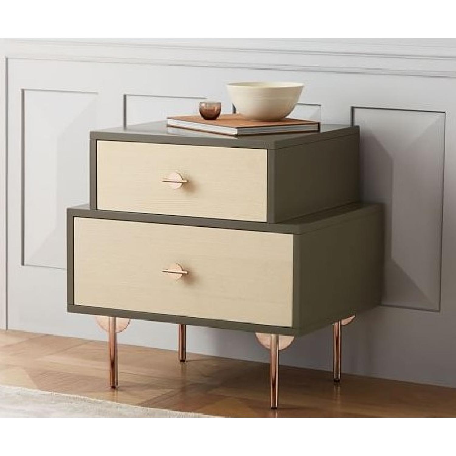West Elm Greta Nightstands - image-1