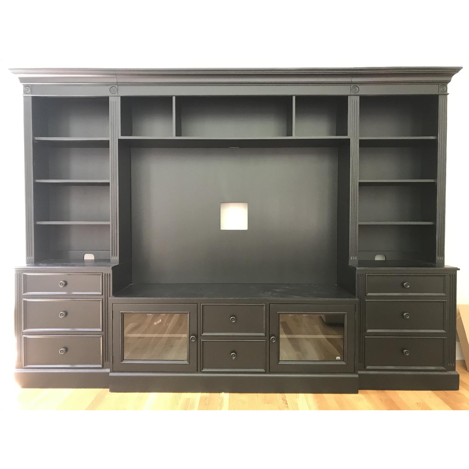 Ethan Allen Media Wall Unit - image-1