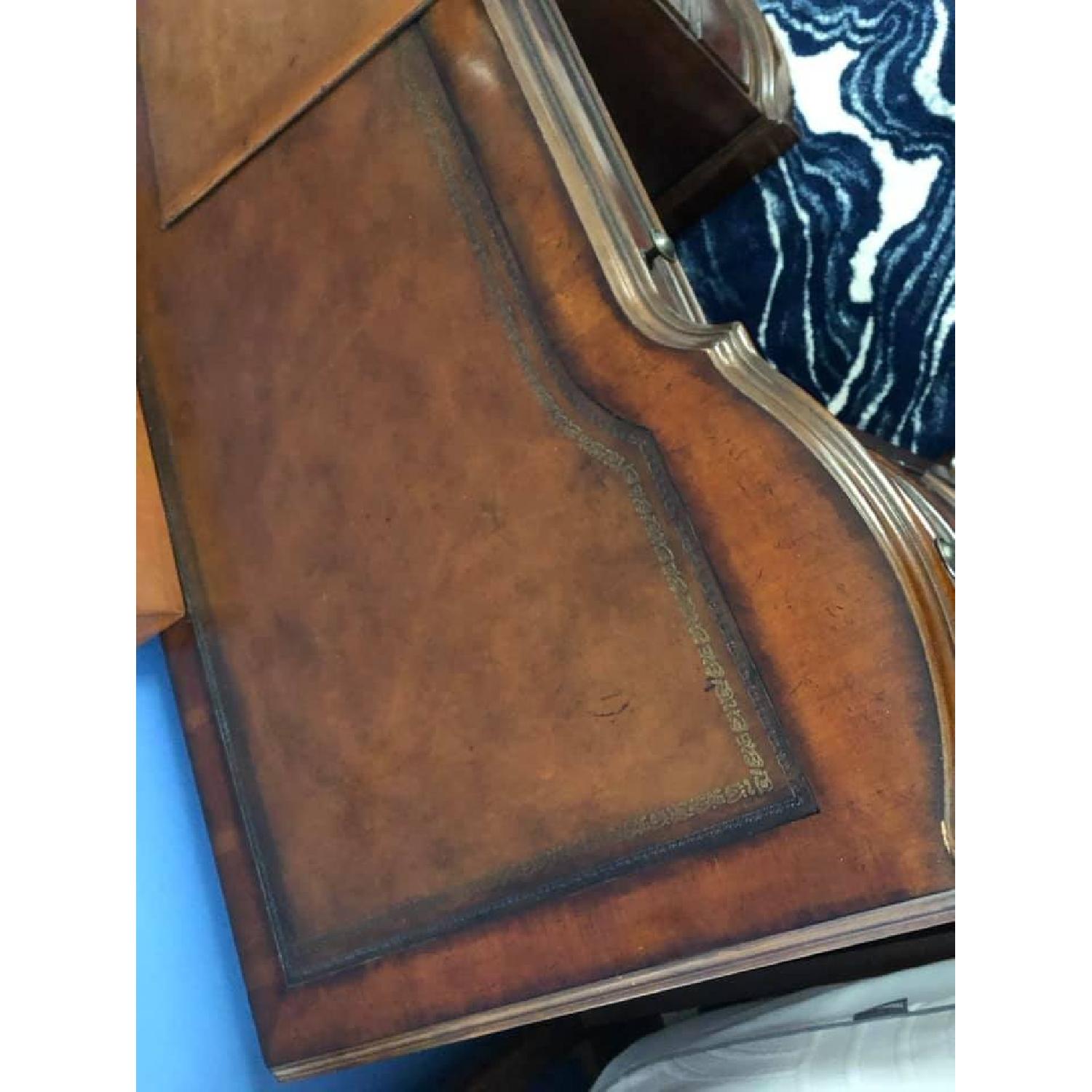 Hardwood Solids w/ Cherry Veneers Desk - image-2