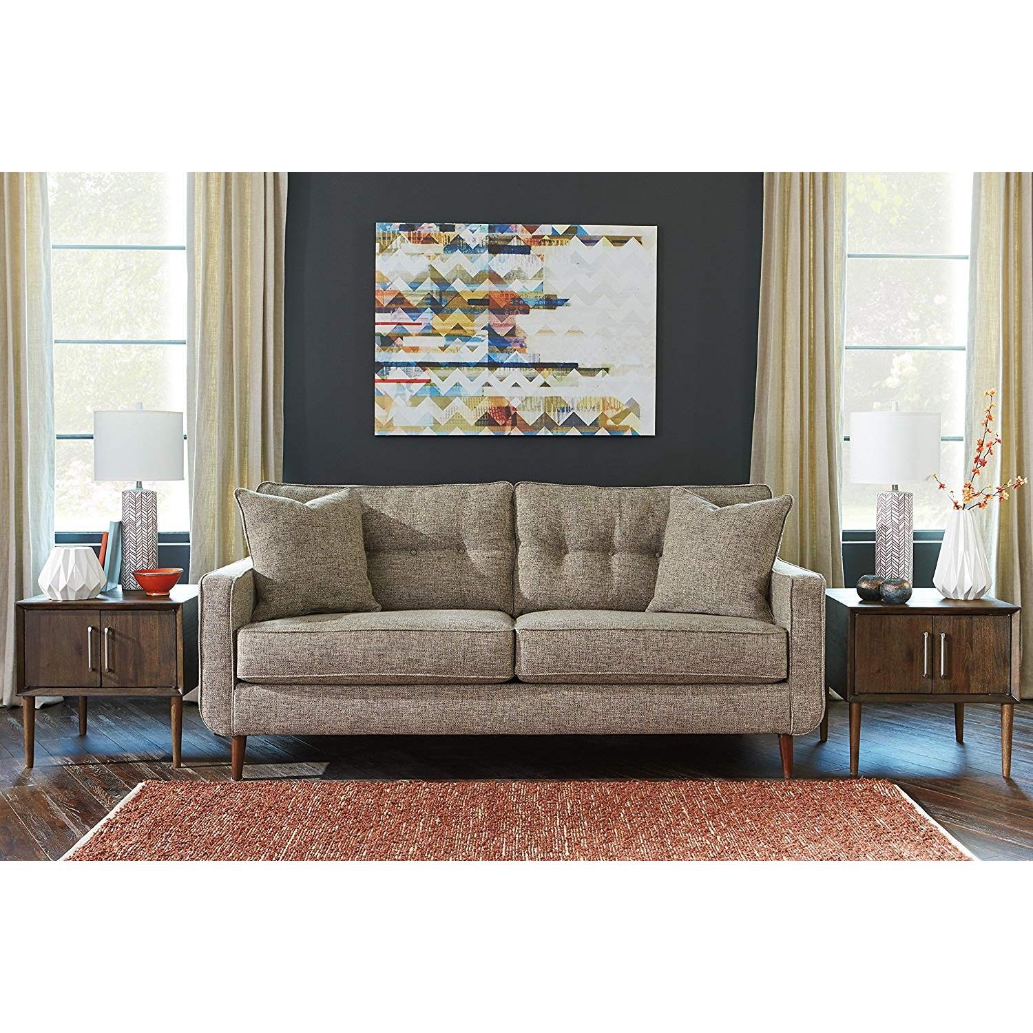 Ashley Chento Jute Sofa in Beige/Natural - image-5