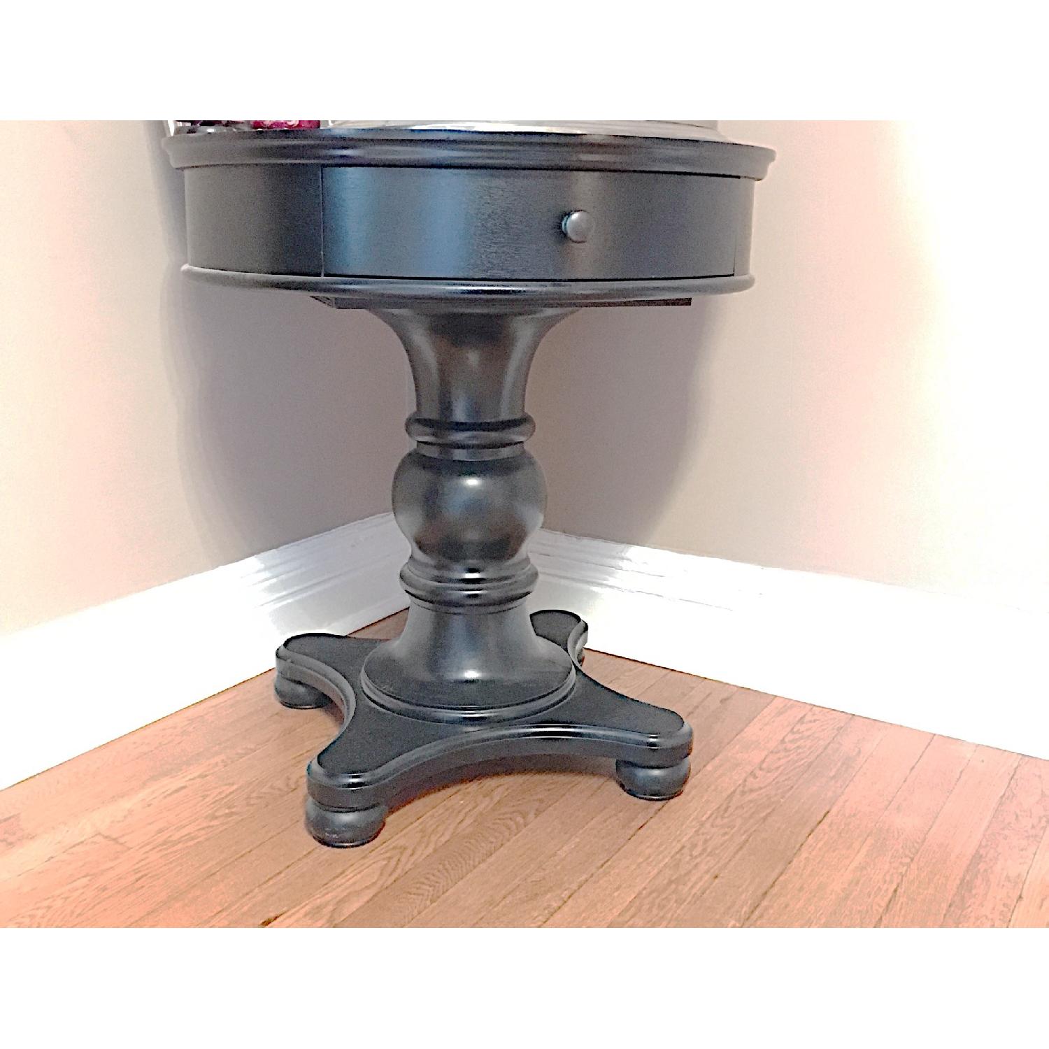 Pottery Barn Black Entry Side Table - image-11