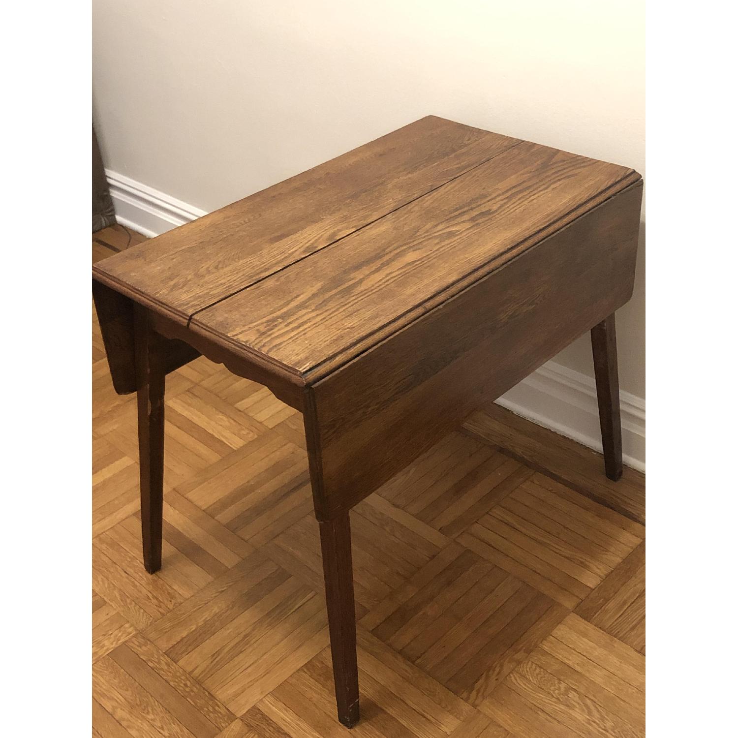 Vintage Table w/ Two Drop Leaves - image-5