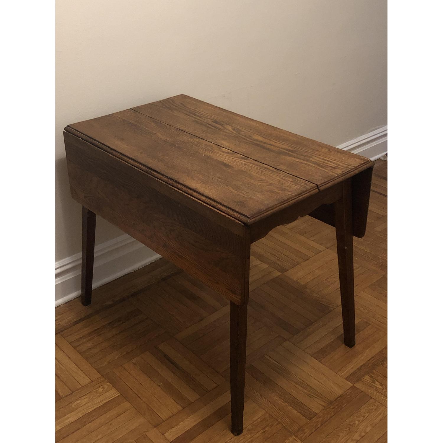 Vintage Table w/ Two Drop Leaves - image-6