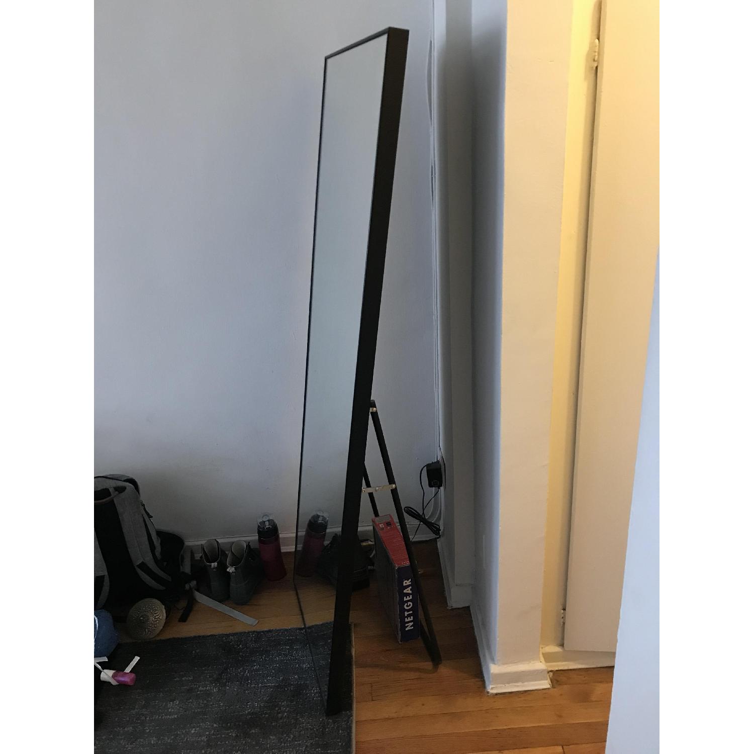 Hans & Alice Rectangle Full Length Floor Leaner Mirror - image-2