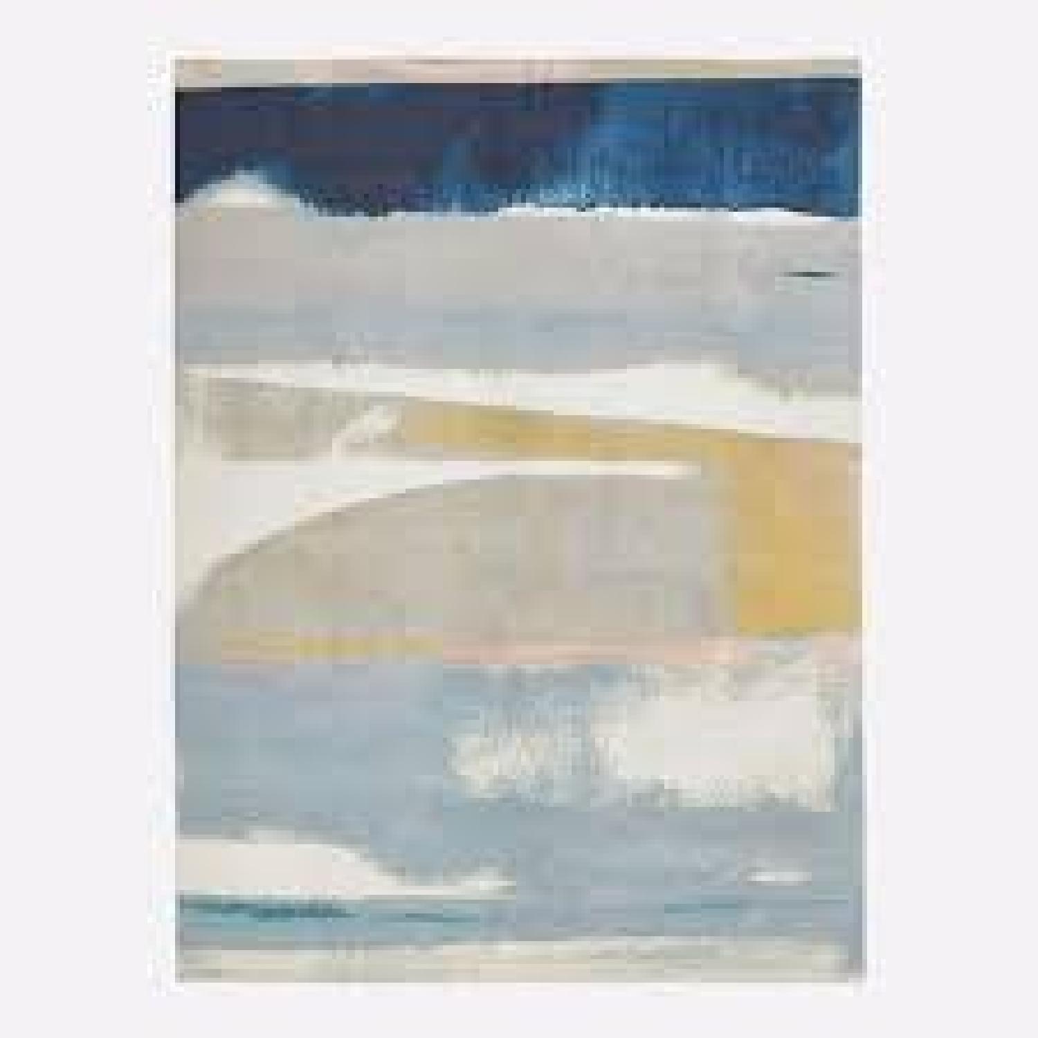 West Elm Watercolor Landscape Rug - image-4