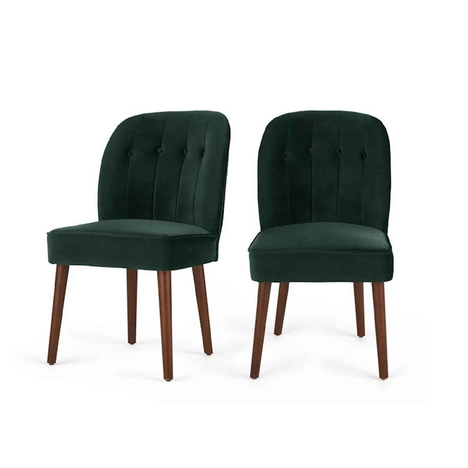 Margot Suede Dining Chairs - image-3