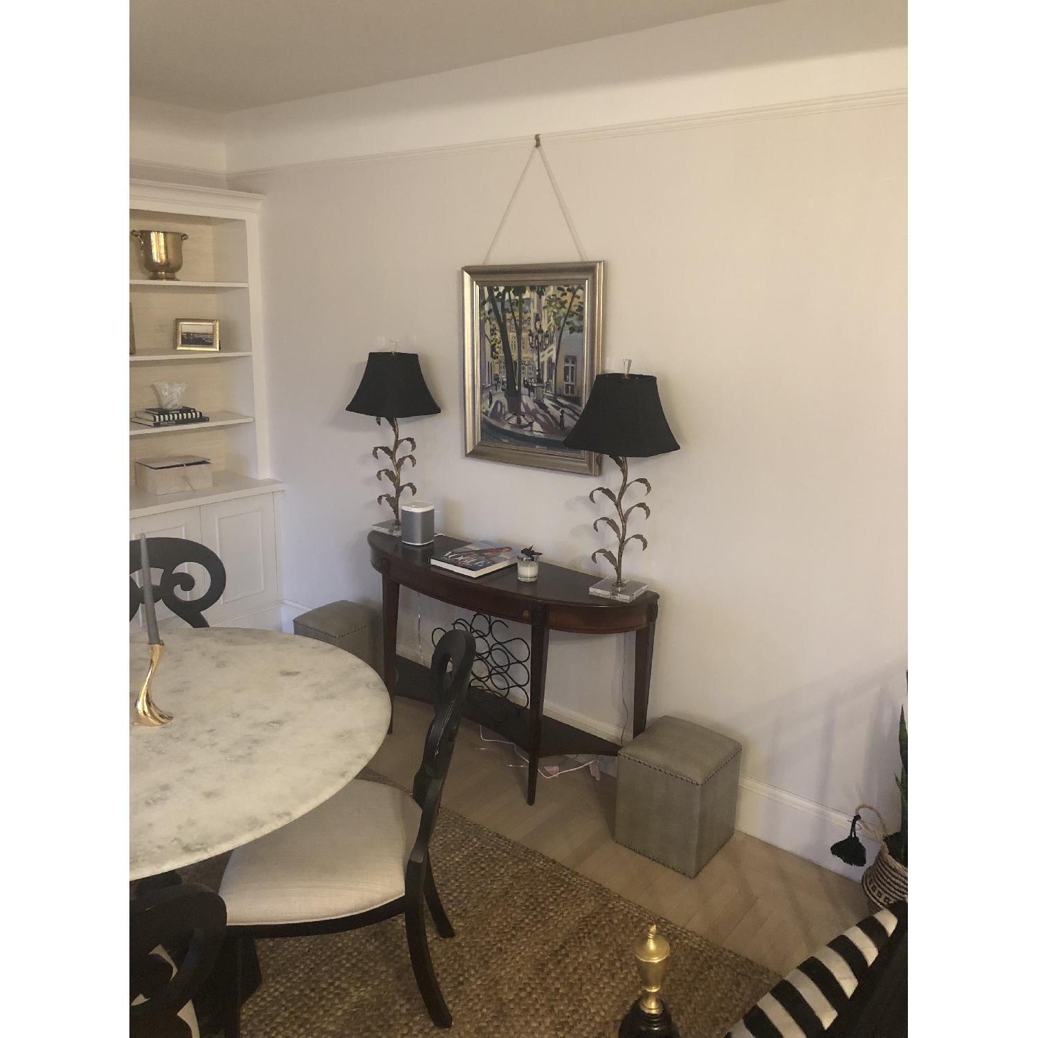 One Kings Lane Nathaniel Demilune Console in Cherry - image-2