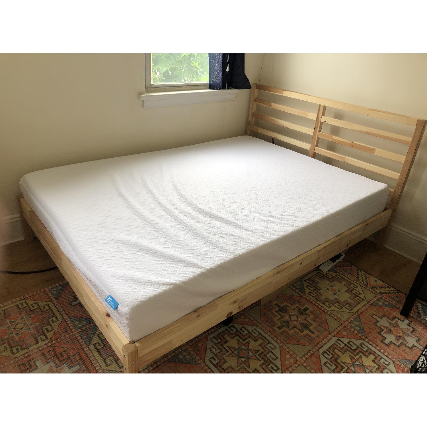Ikea Full Tarva Bed Frame AptDeco