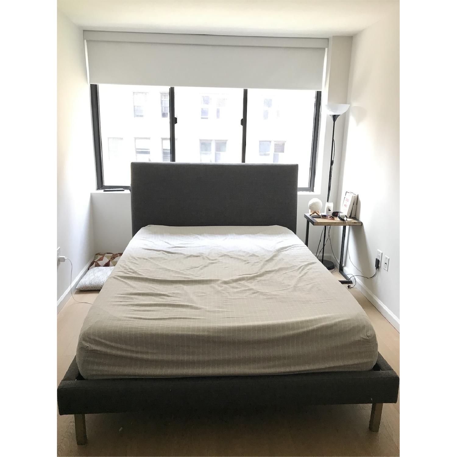 Room & Board Queen Bed Frame w/ Headboard - image-2