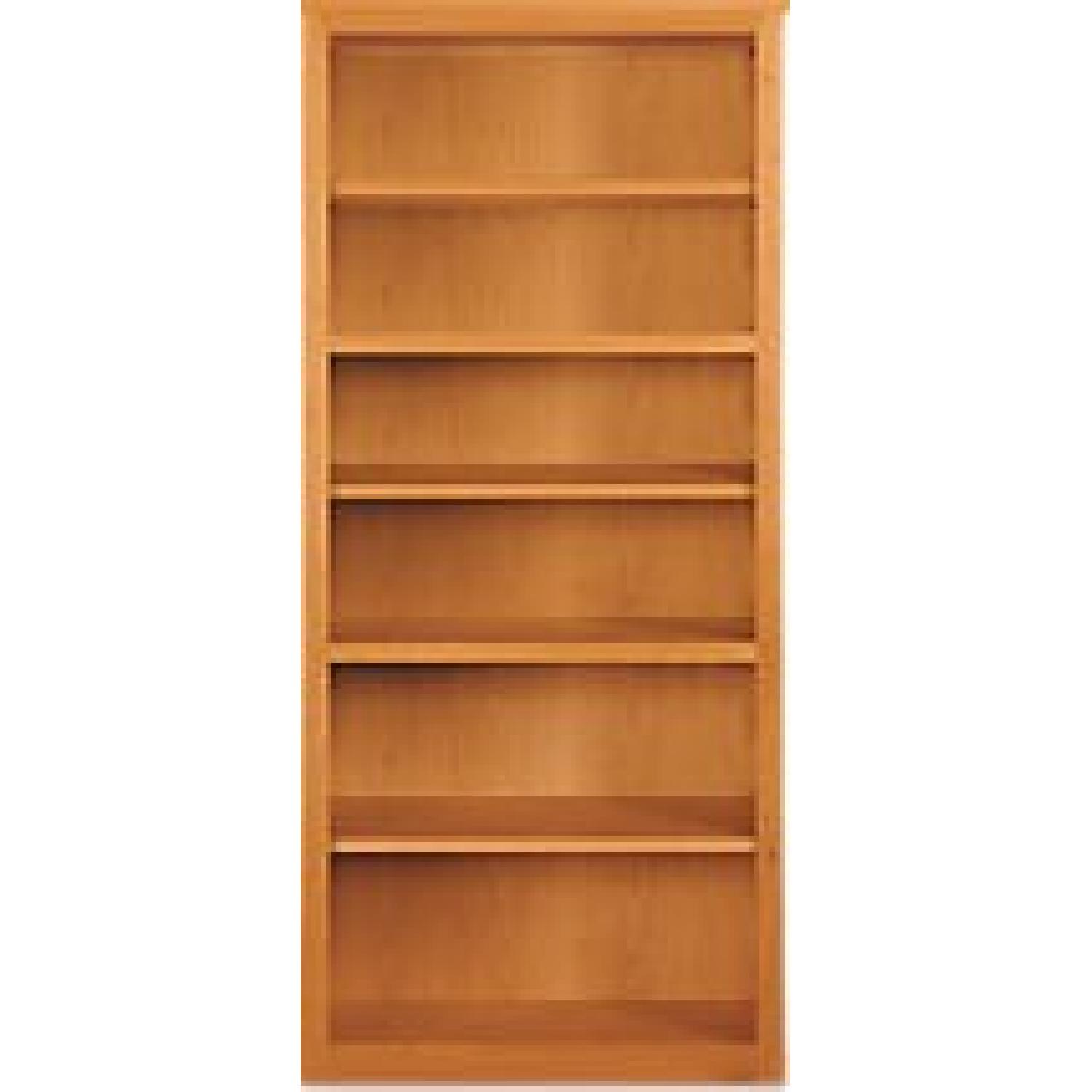 Room & Board Cherry Wood Bookcases - image-5