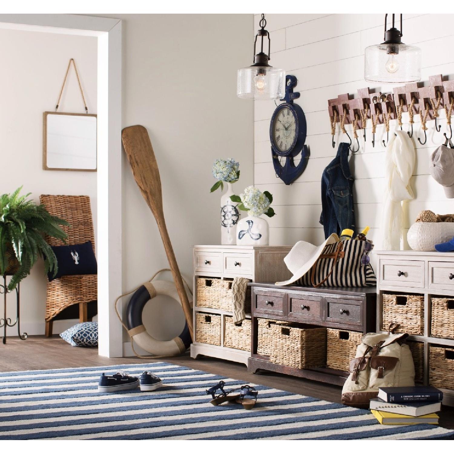 Beachcrest Home Wood Storage Bench - image-4