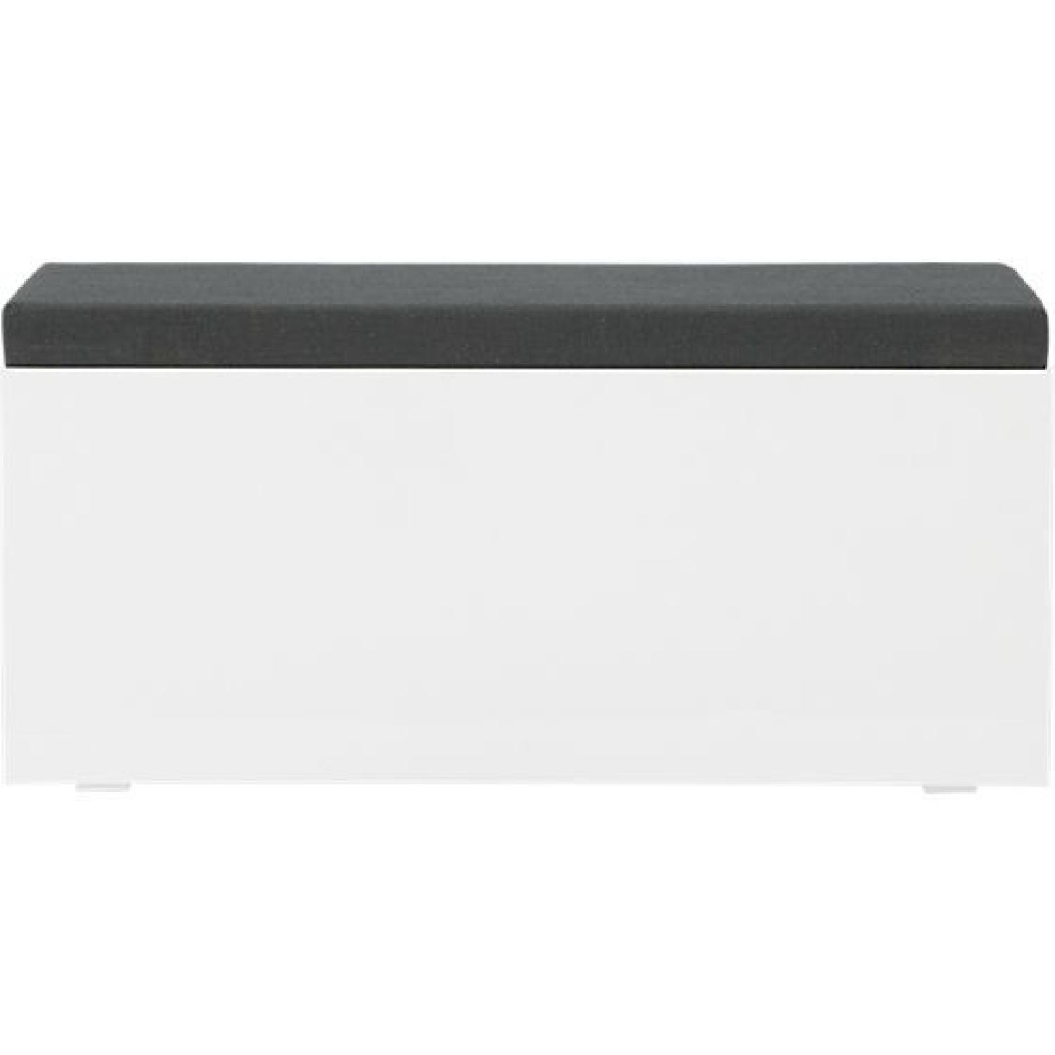 CB2 CatchAll Storage Bench AptDeco