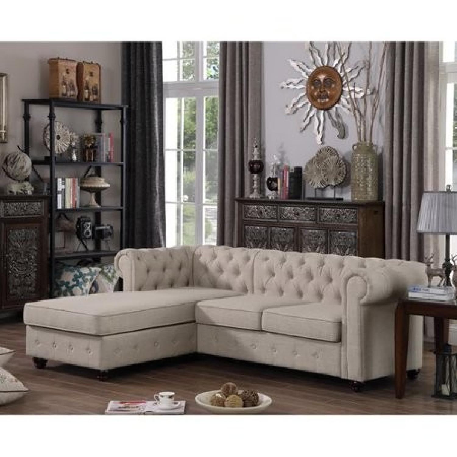 Mulhouse Furniture Garcia Sectional Sofa AptDeco