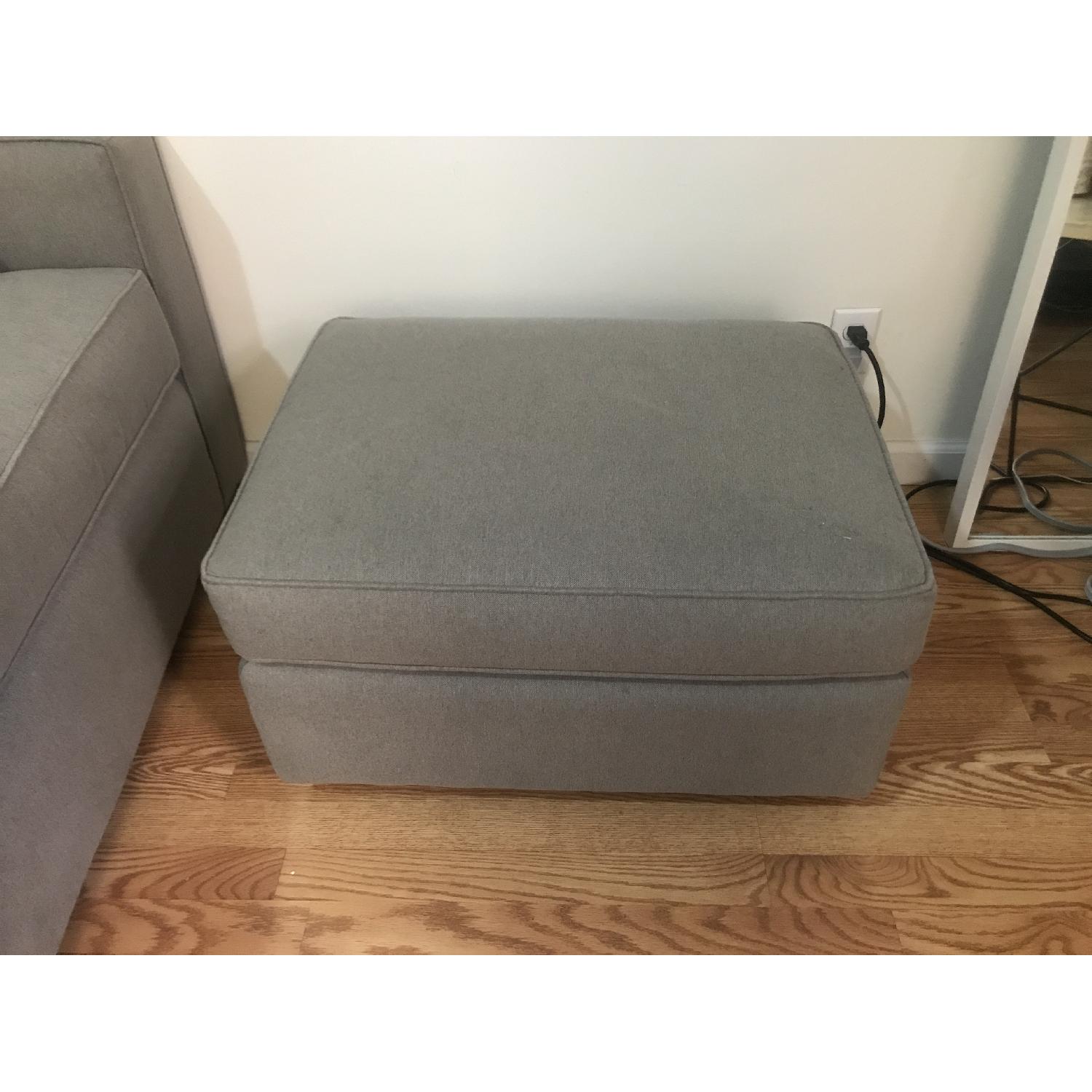 Room & Board York Sofa & Ottoman - image-1