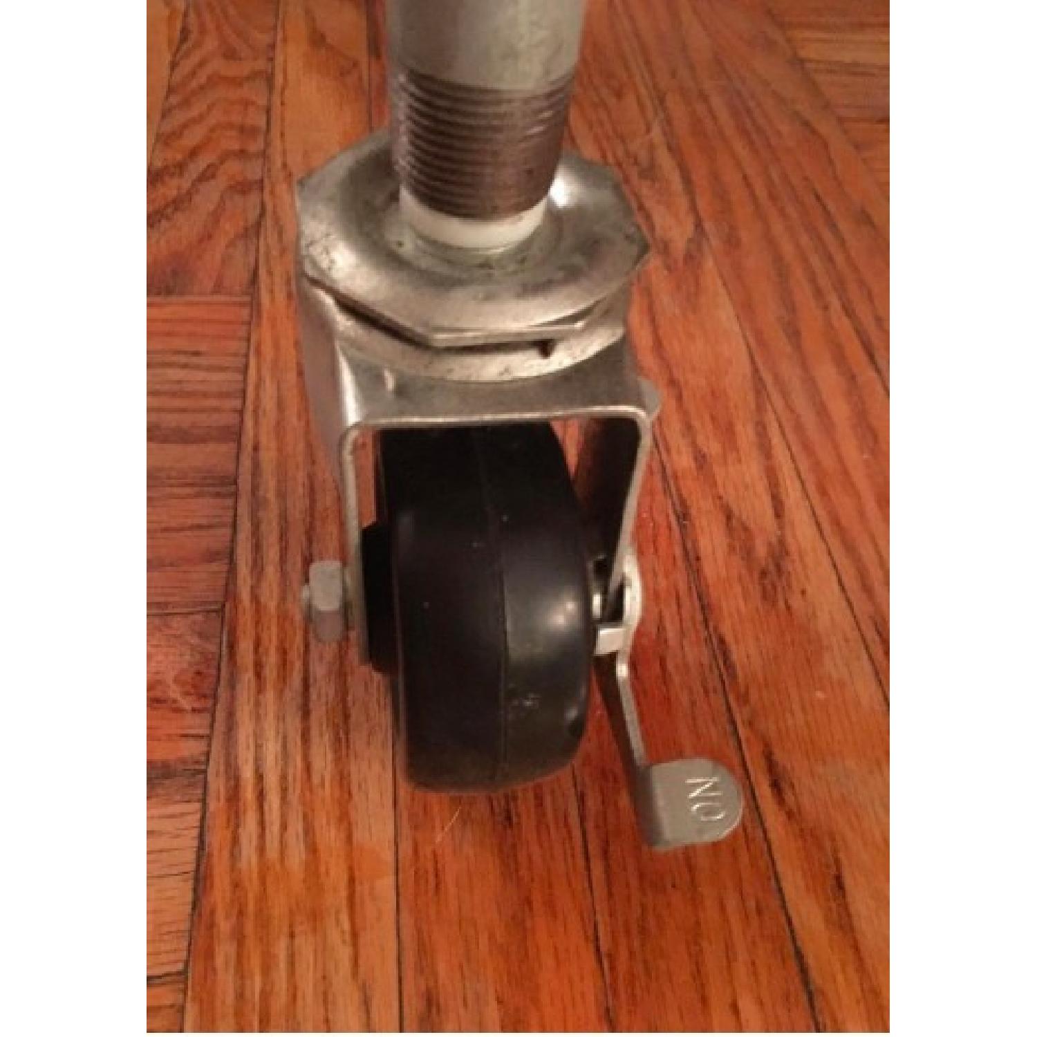 Handmade Cedar Wood & Steel Coffee Table - image-3