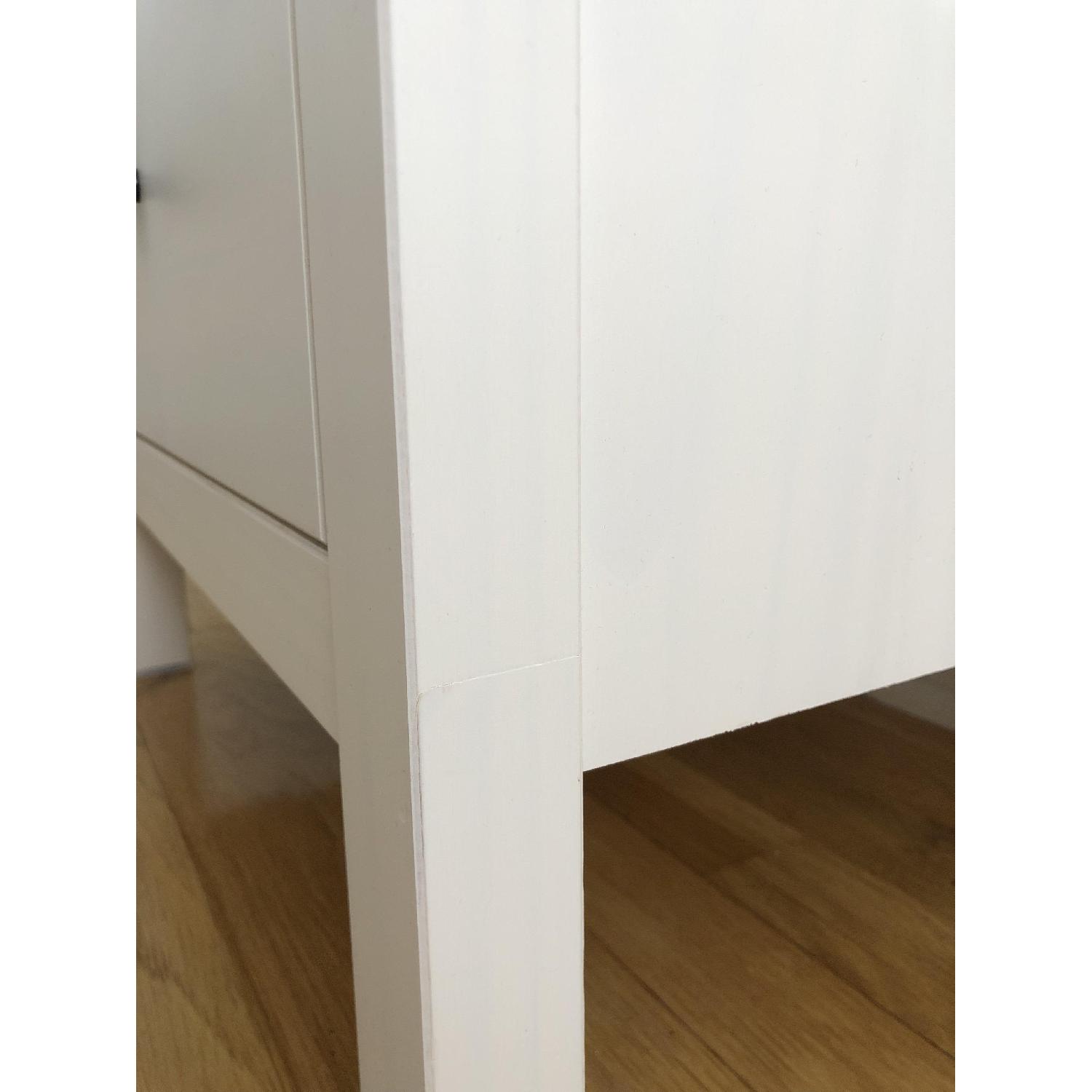 Ikea Hemnes 5 Drawer Chest In White Stain Aptdeco