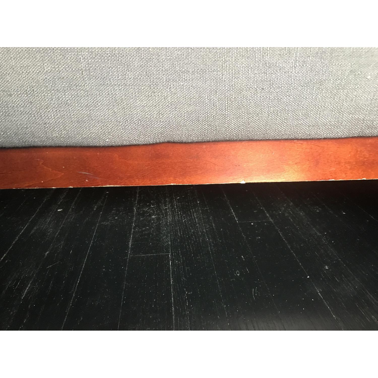 Modern Grey Tufted Sofa + Lounge Chair - image-5