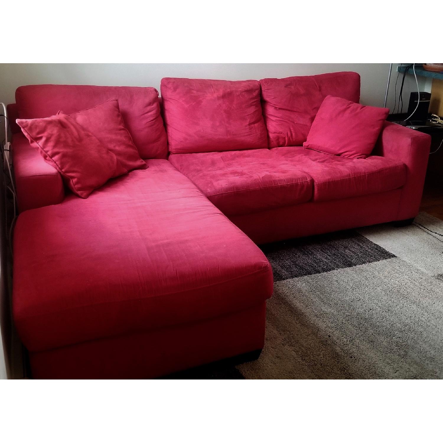 Macy's Bacall Queen Sleeper Sectional Sofa - image-3